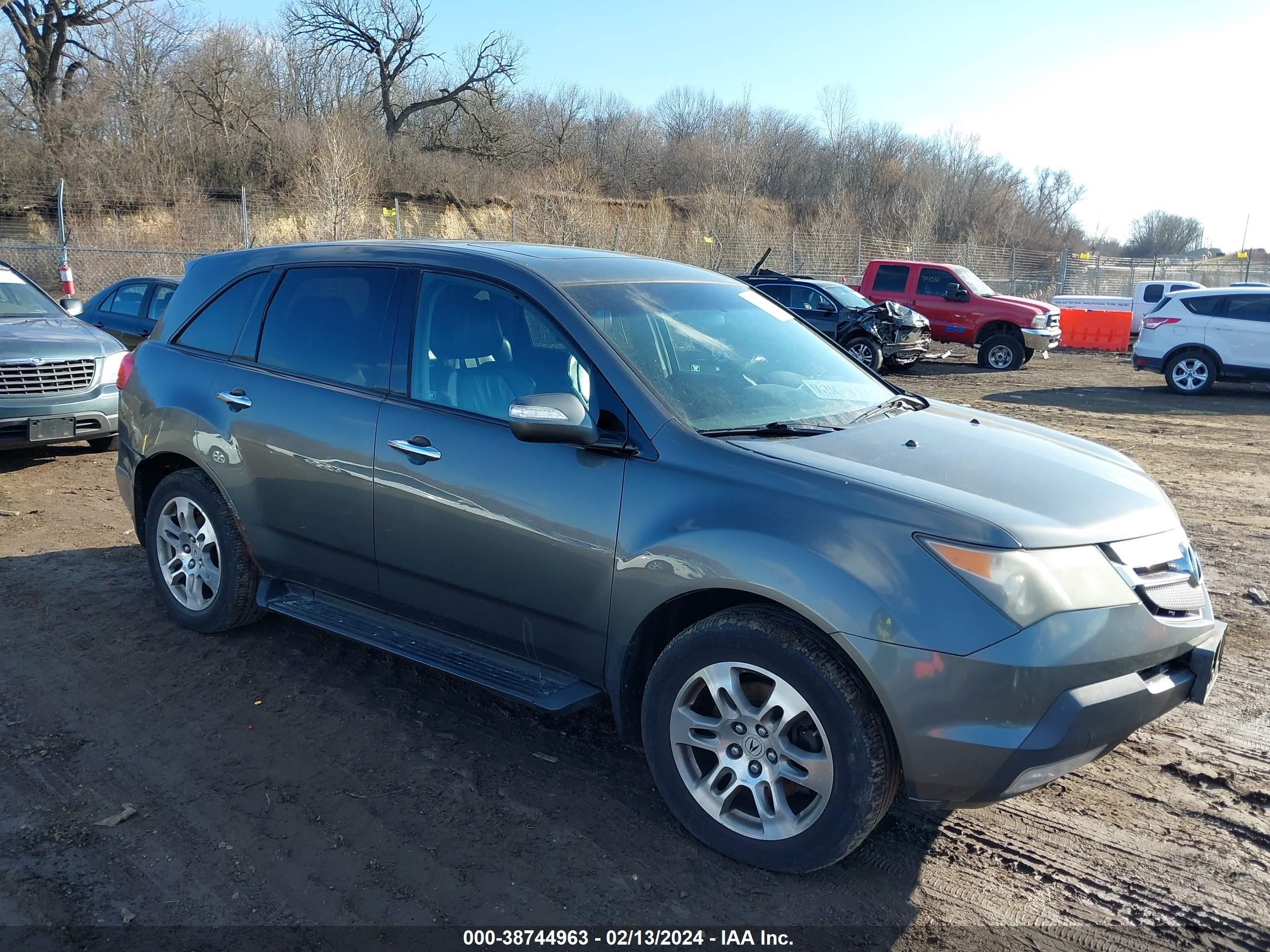 ACURA MDX 2007 2hnyd28457h524769