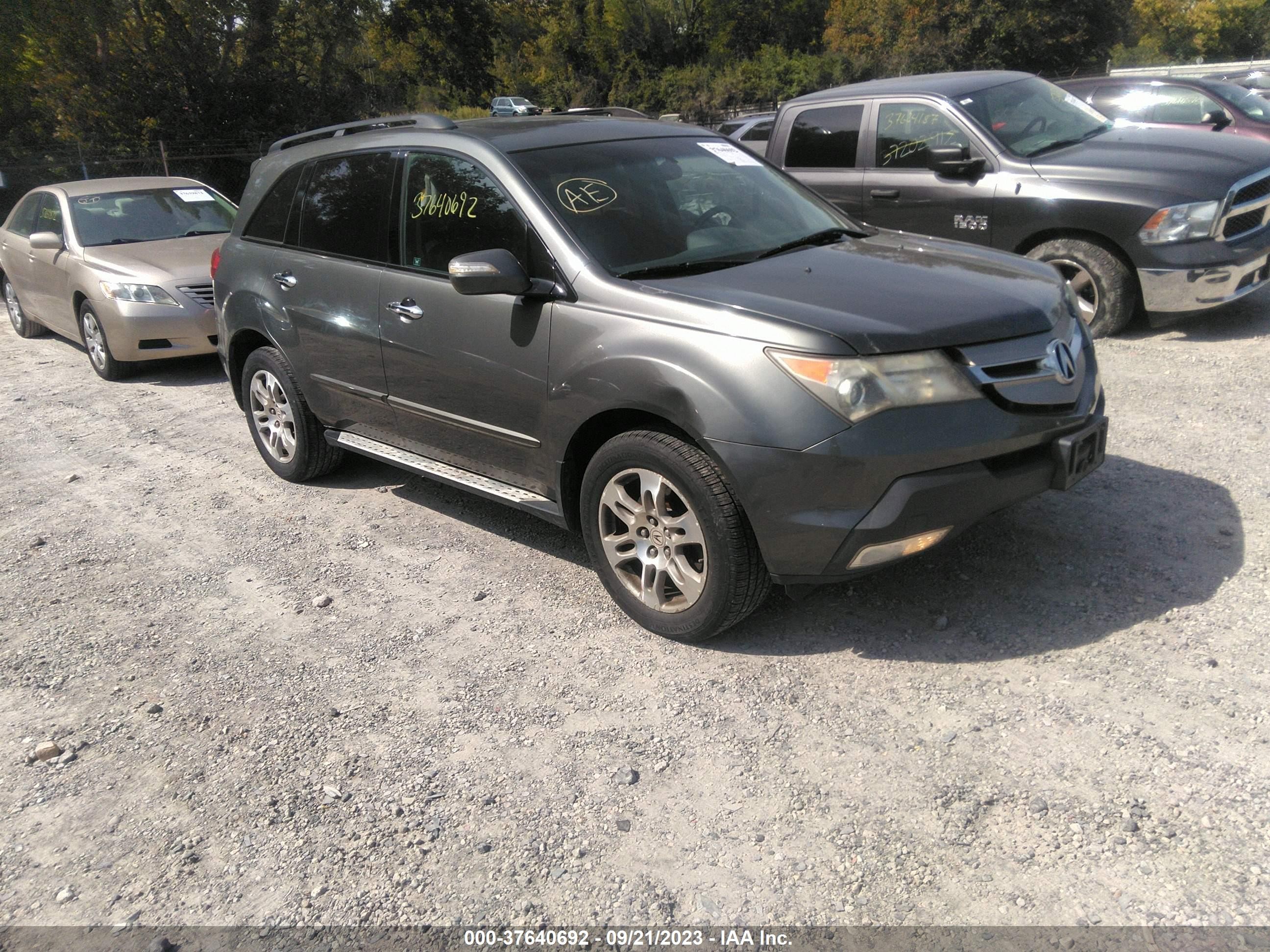 ACURA MDX 2007 2hnyd28457h552135