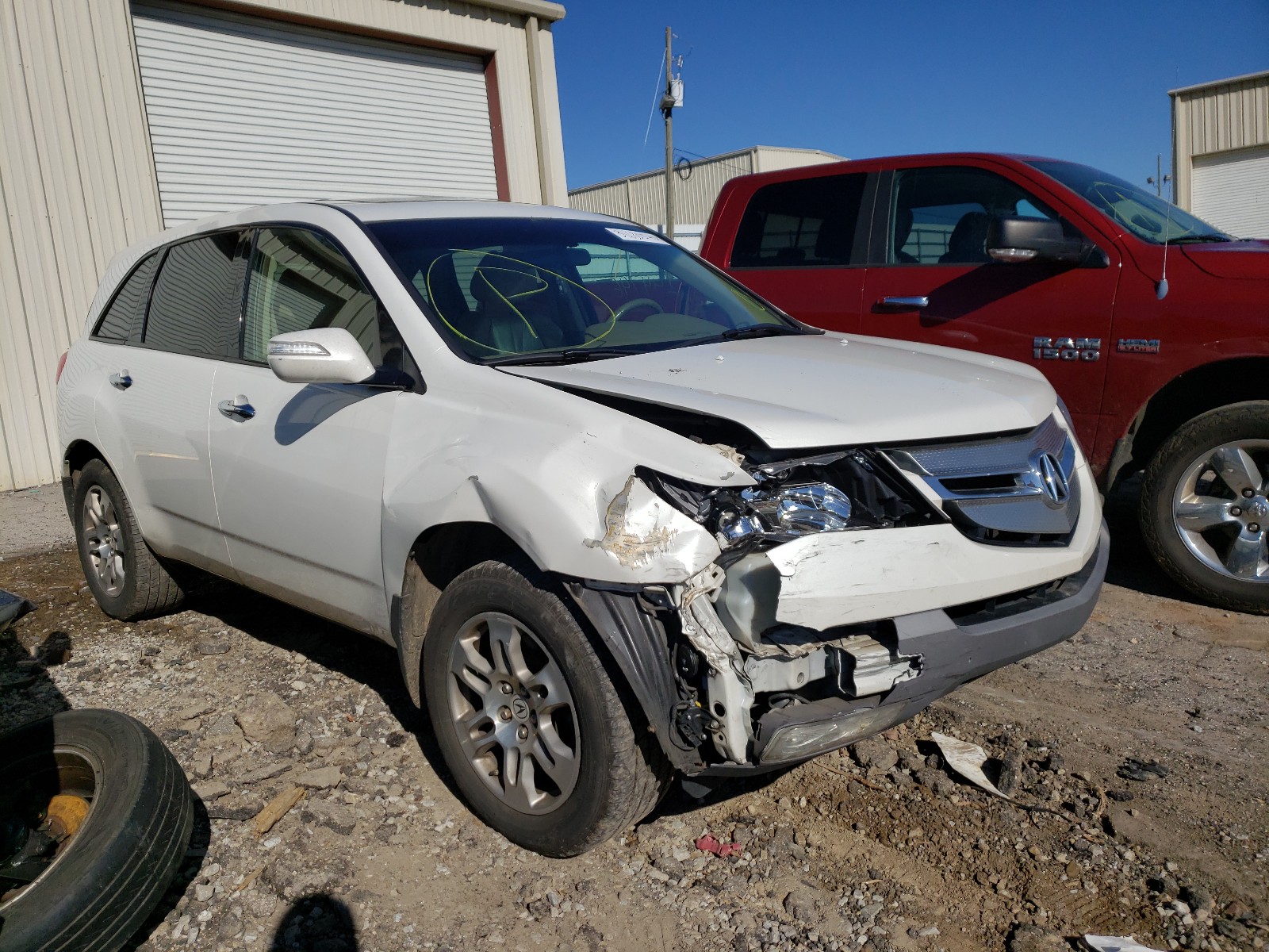 ACURA MDX TECHNO 2007 2hnyd28457h553656