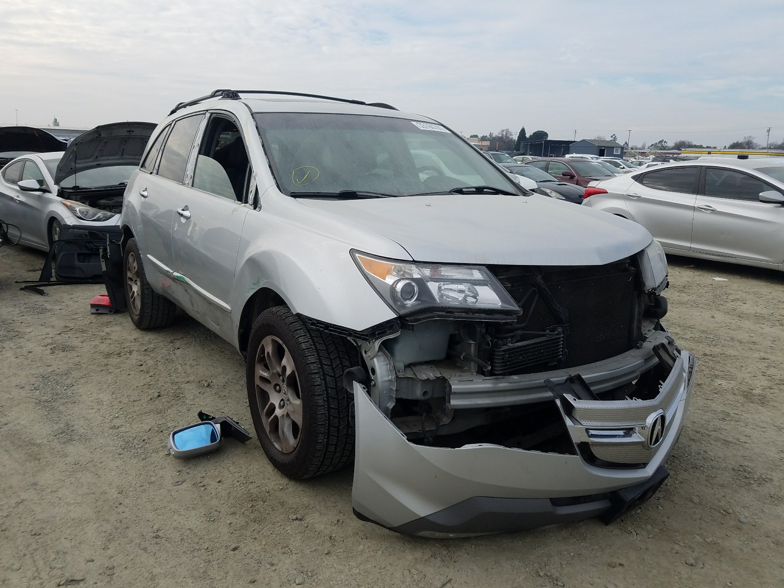 ACURA MDX TECHNO 2008 2hnyd28458h528385