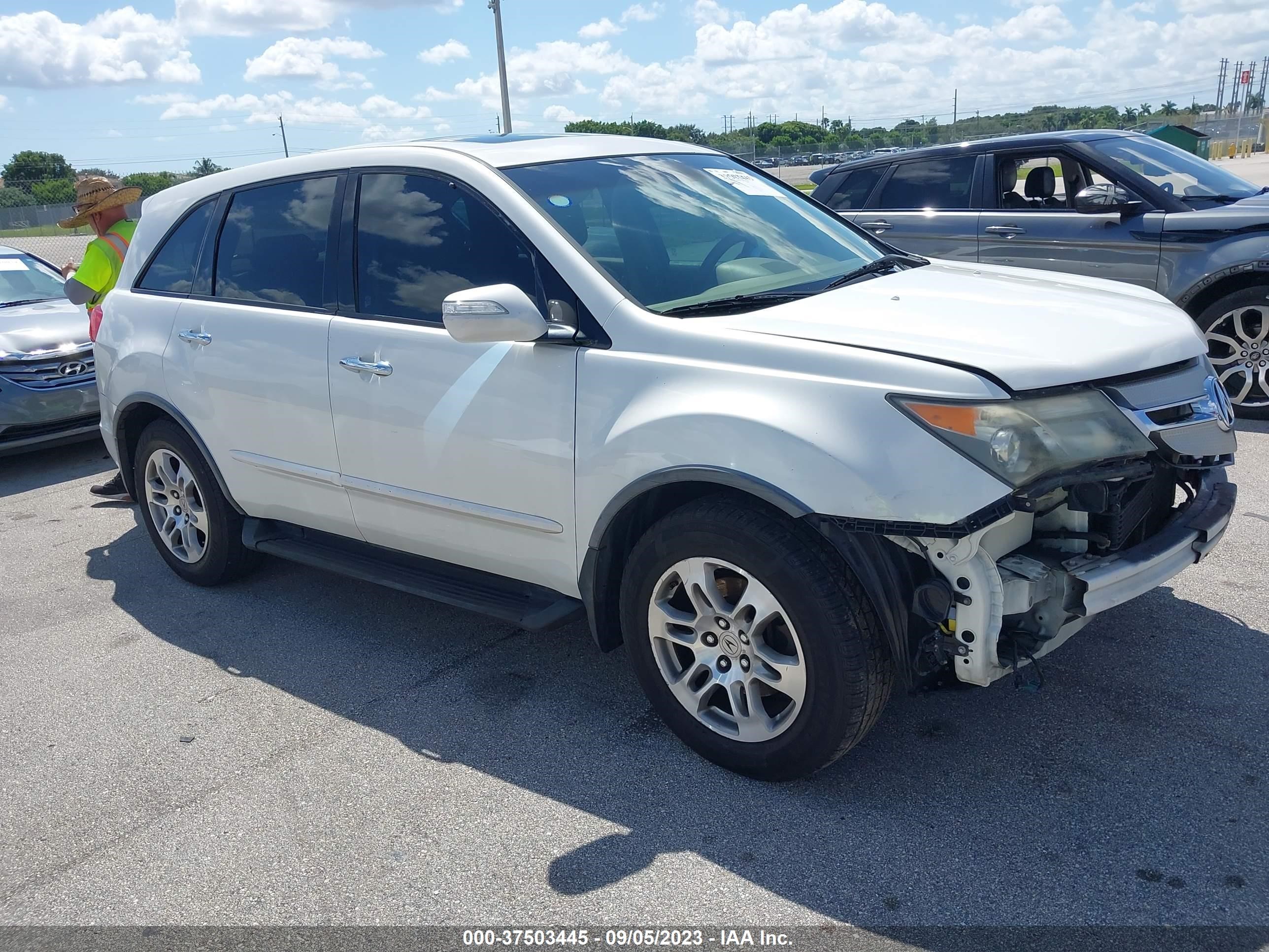 ACURA MDX 2008 2hnyd28468h515886