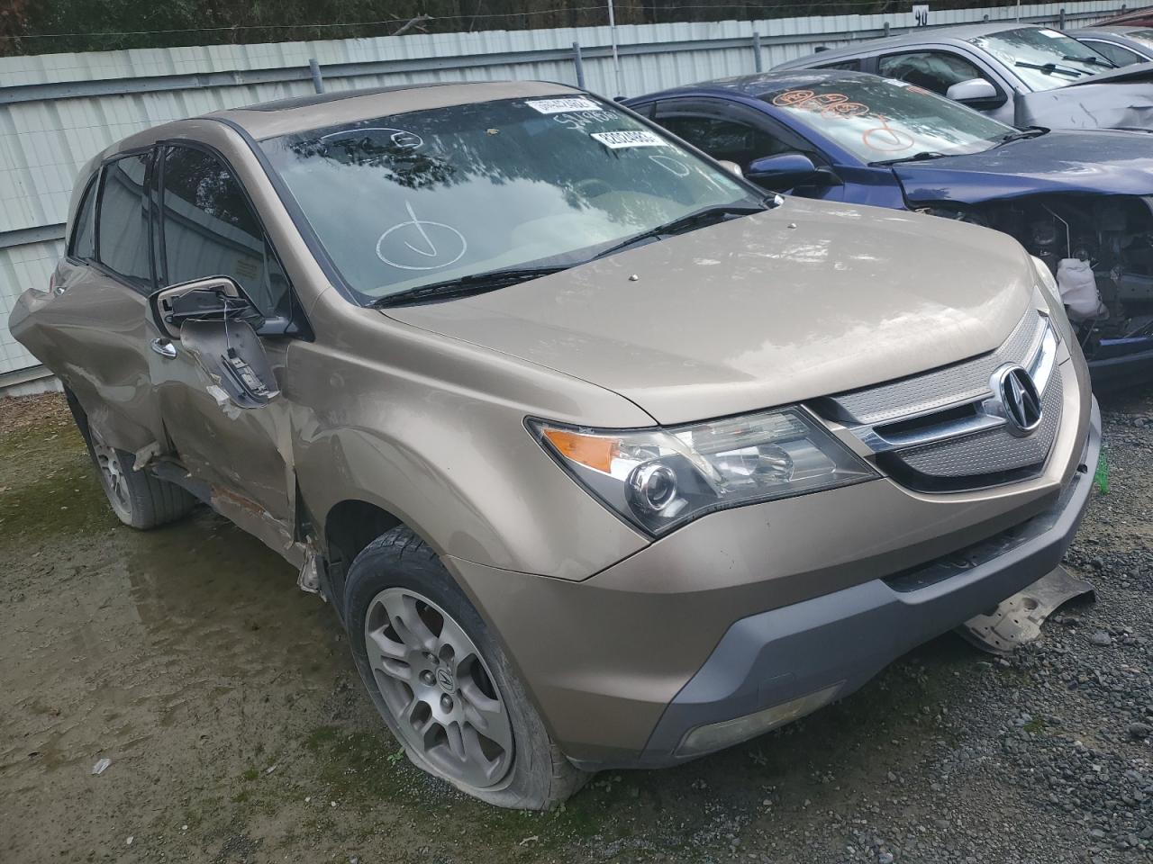 ACURA MDX 2008 2hnyd28468h521980