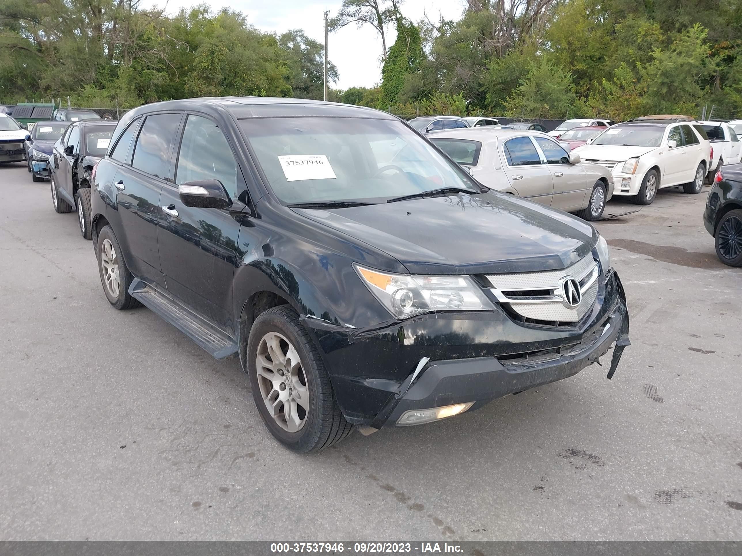 ACURA MDX 2009 2hnyd28469h509782