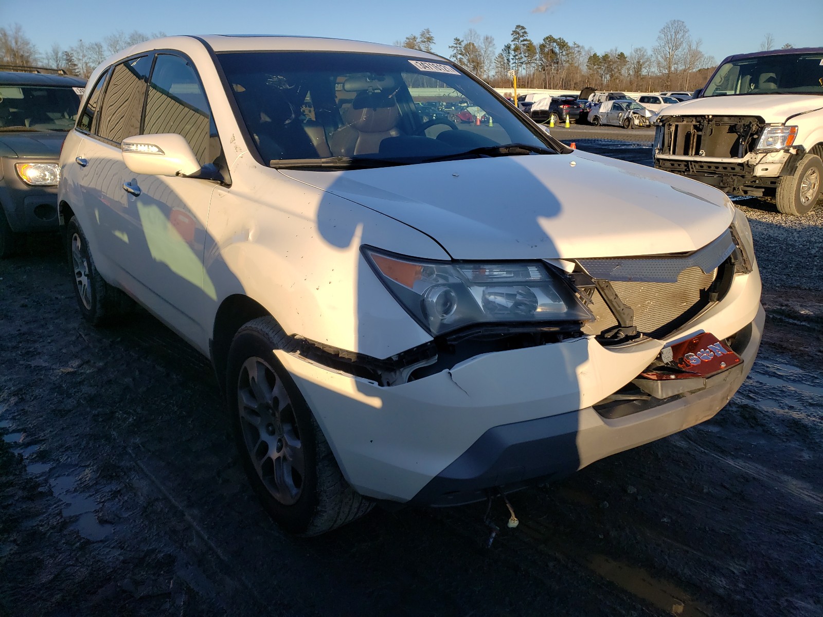 ACURA MDX TECHNO 2007 2hnyd28477h524255