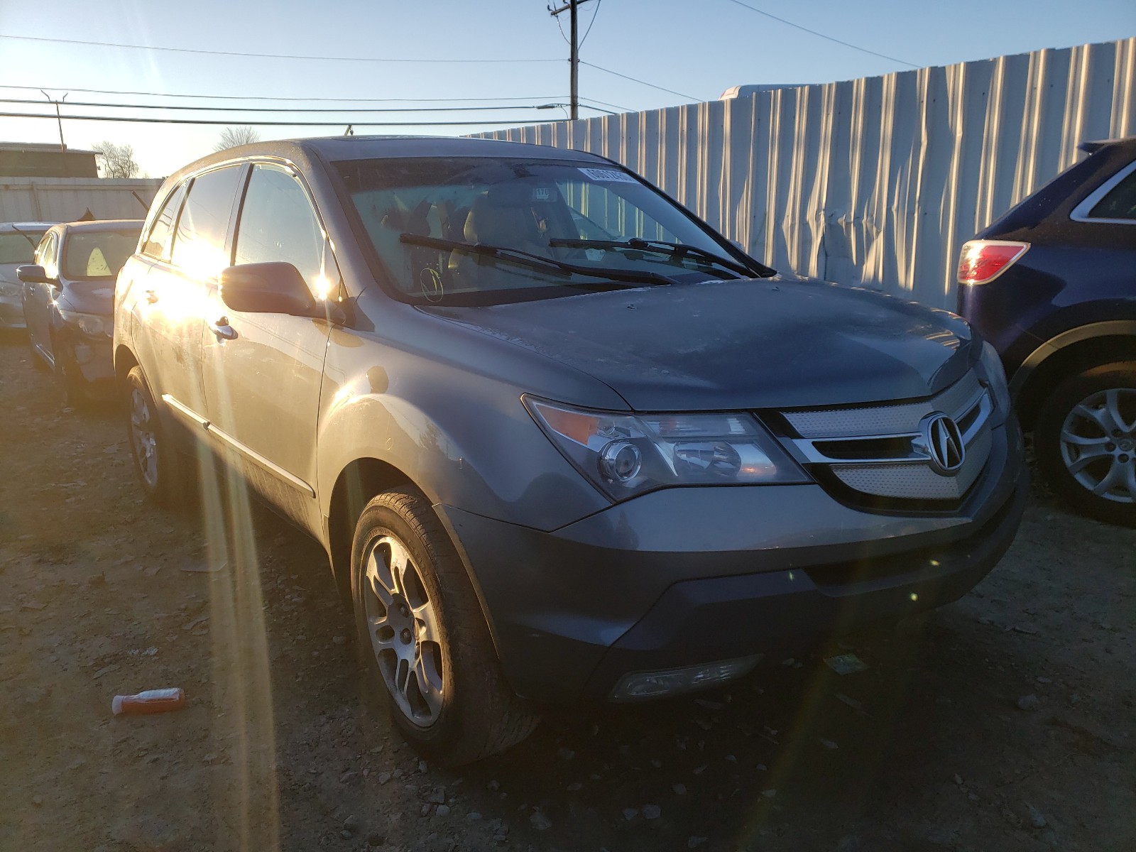 ACURA MDX TECHNO 2008 2hnyd28478h555670