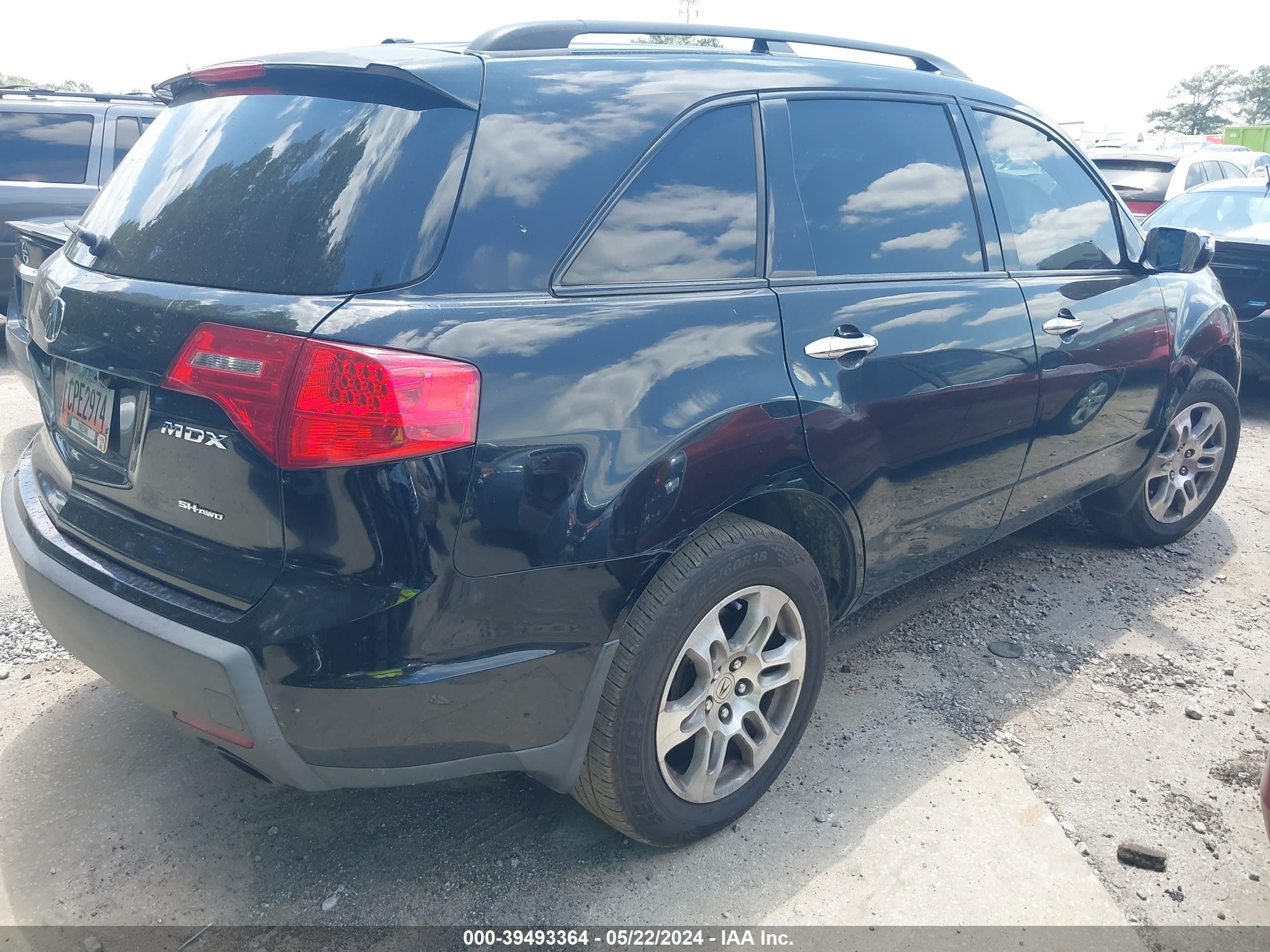 ACURA MDX 2009 2hnyd28479h502419