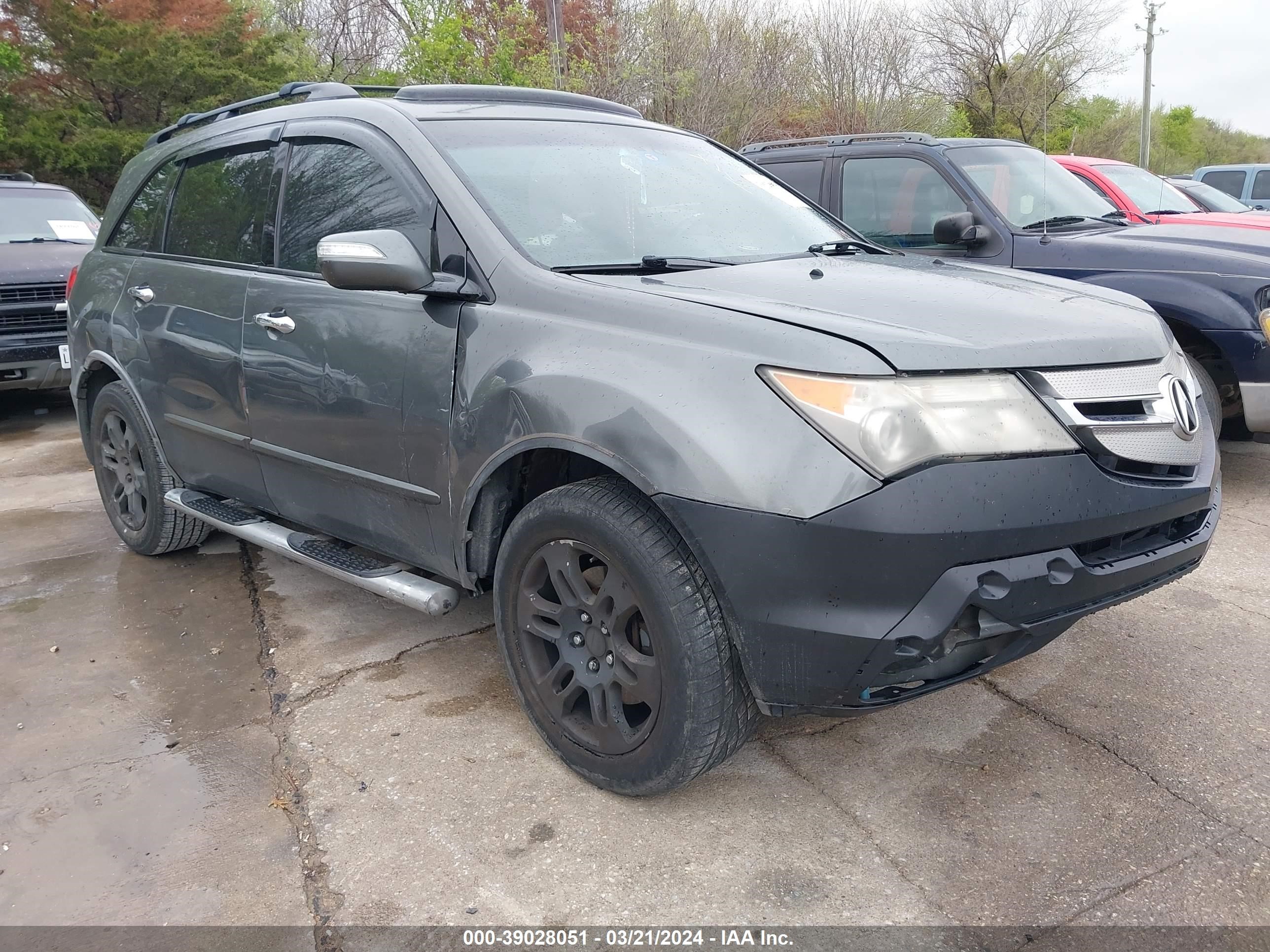 ACURA MDX 2008 2hnyd28488h507952