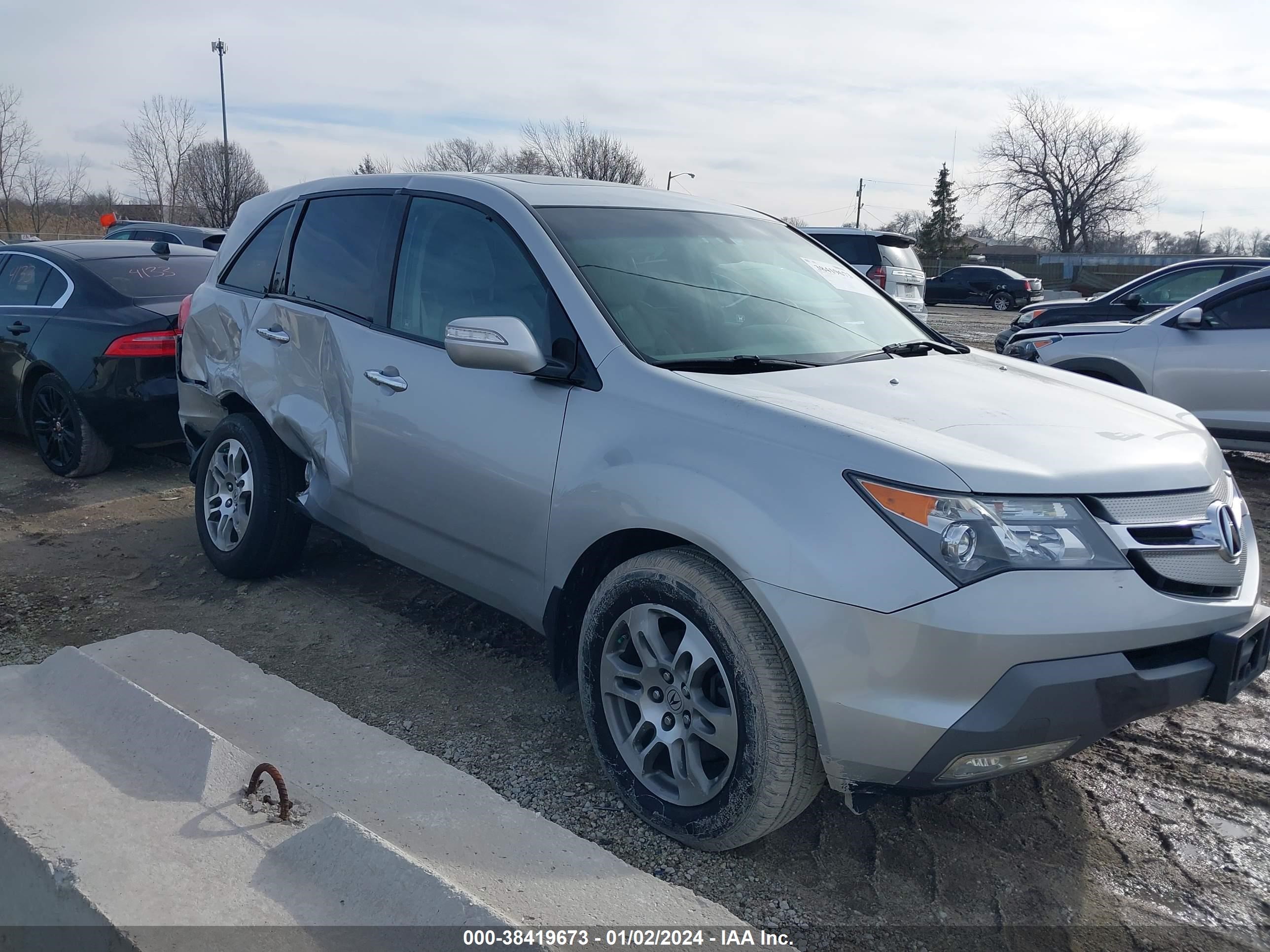 ACURA MDX 2008 2hnyd28488h527618