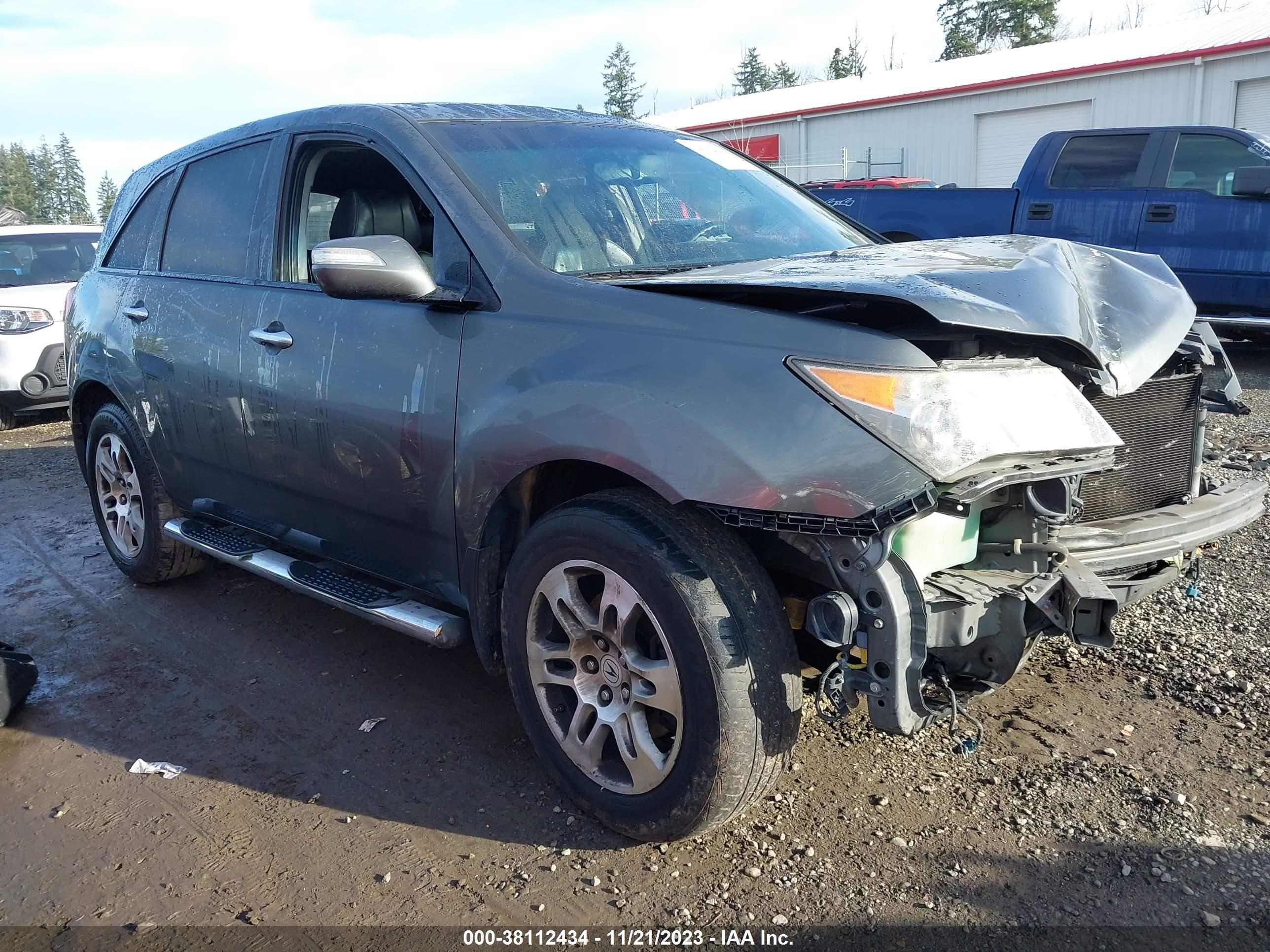 ACURA MDX 2008 2hnyd28488h536075