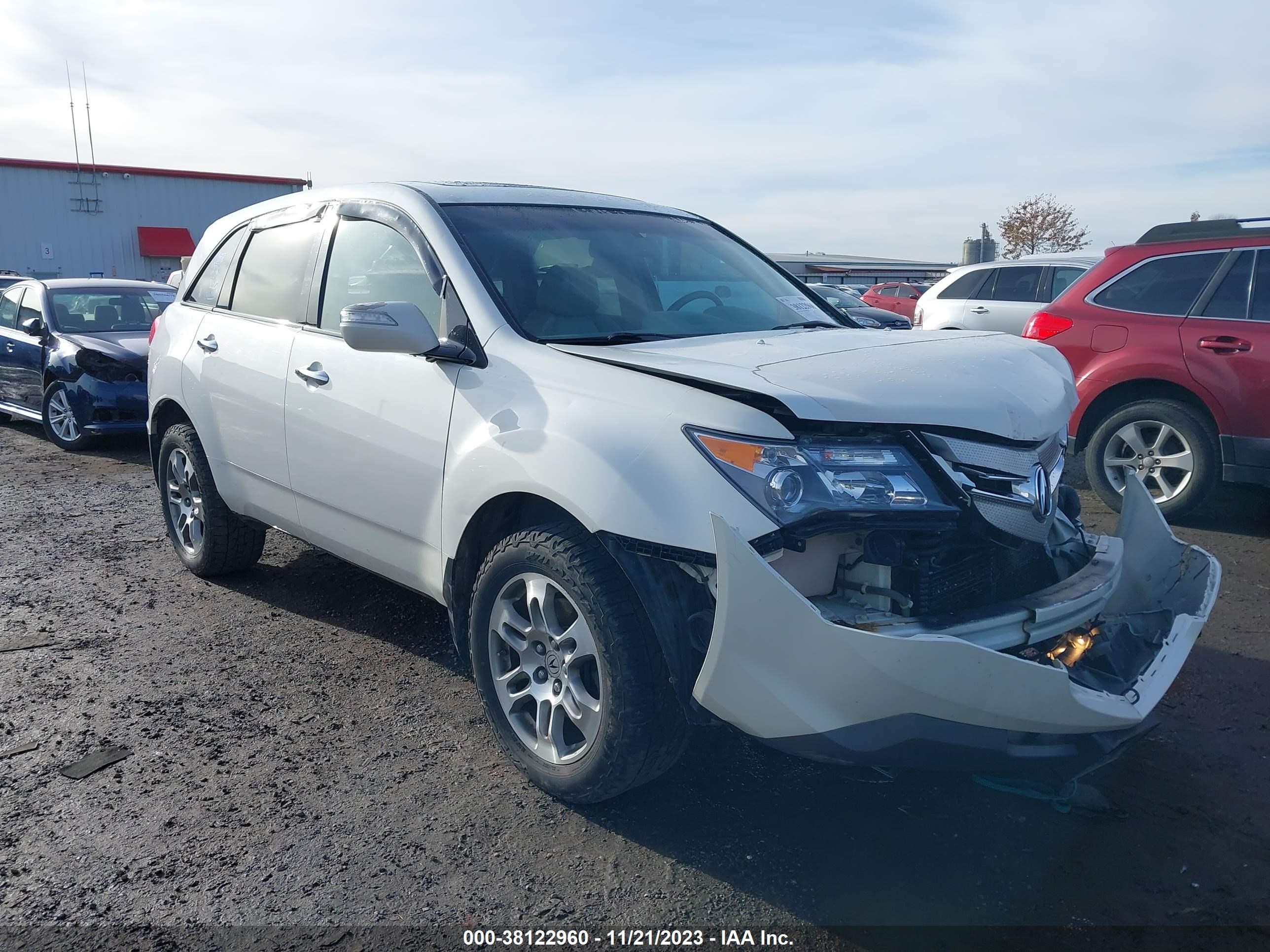 ACURA MDX 2008 2hnyd28488h548792