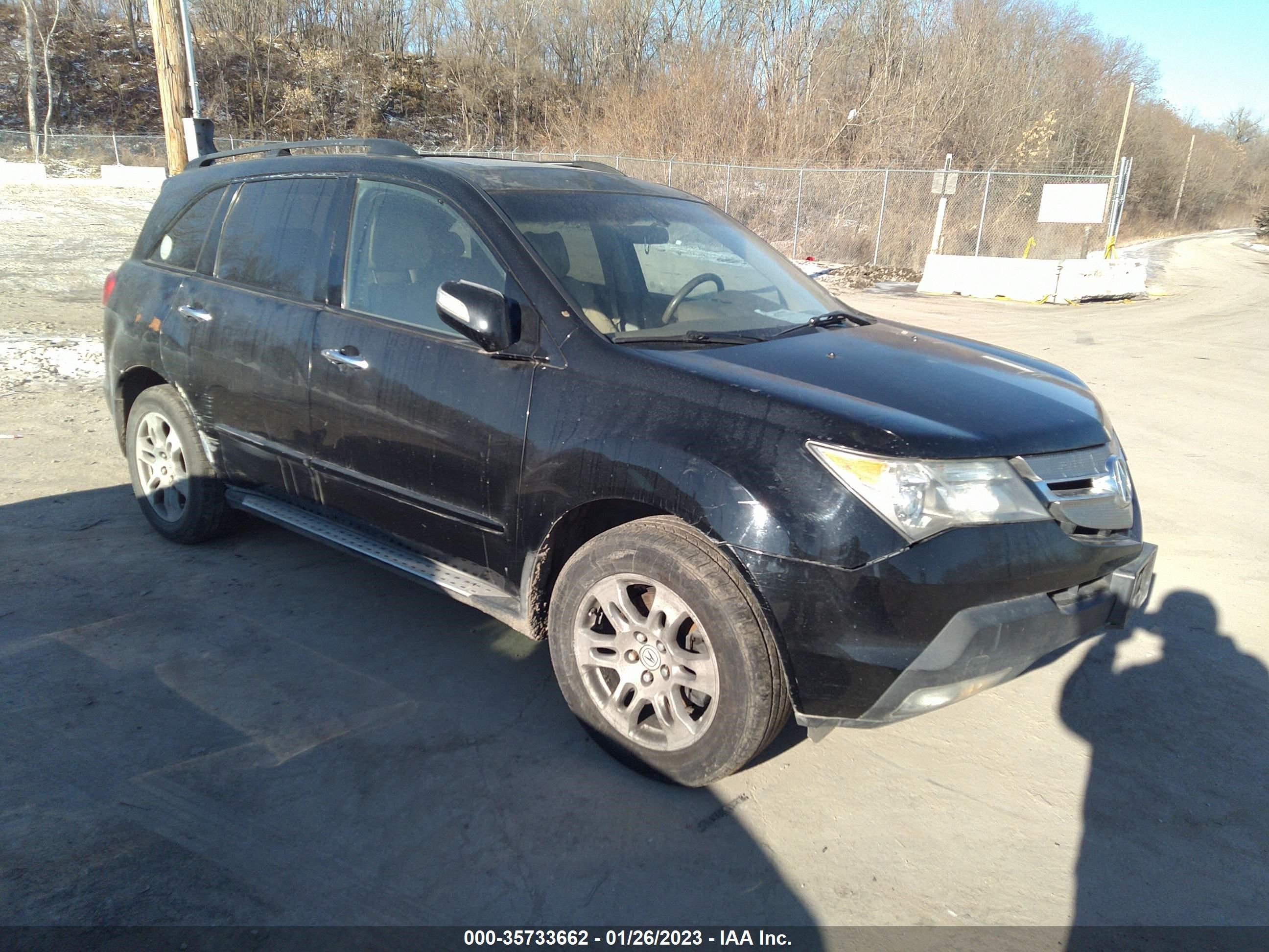 ACURA MDX 2007 2hnyd28497h538996