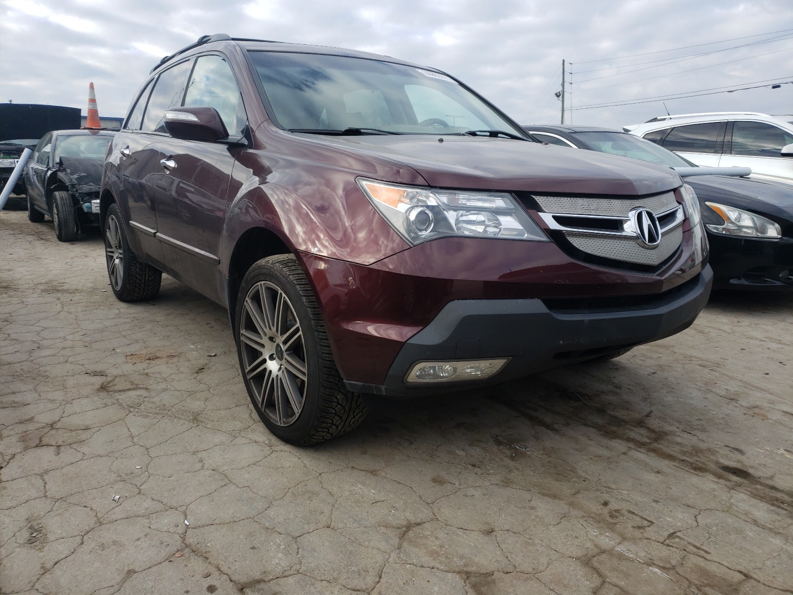 ACURA MDX TECHNO 2007 2hnyd28497h551554