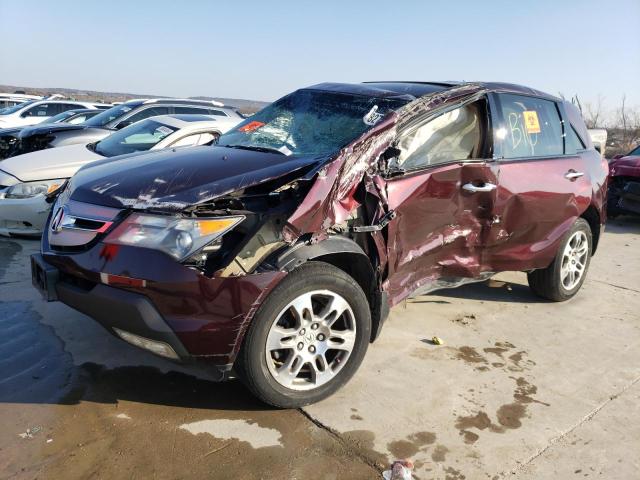 ACURA MDX TECHNO 2008 2hnyd28498h532665