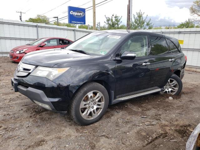 ACURA MDX 2009 2hnyd28499h533297