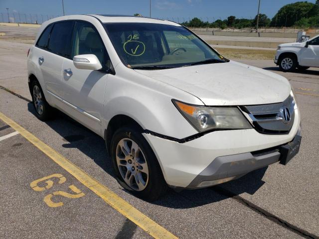 ACURA MDX TECHNO 2007 2hnyd284x7h514982