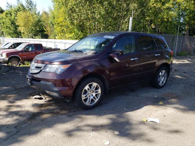 ACURA MDX TECHNO 2008 2hnyd284x8h554187