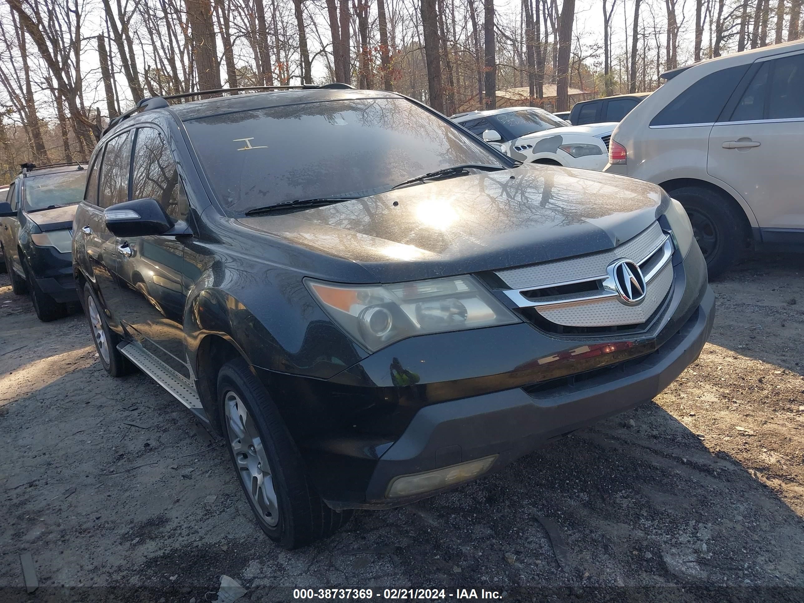 ACURA MDX 2009 2hnyd284x9h508781