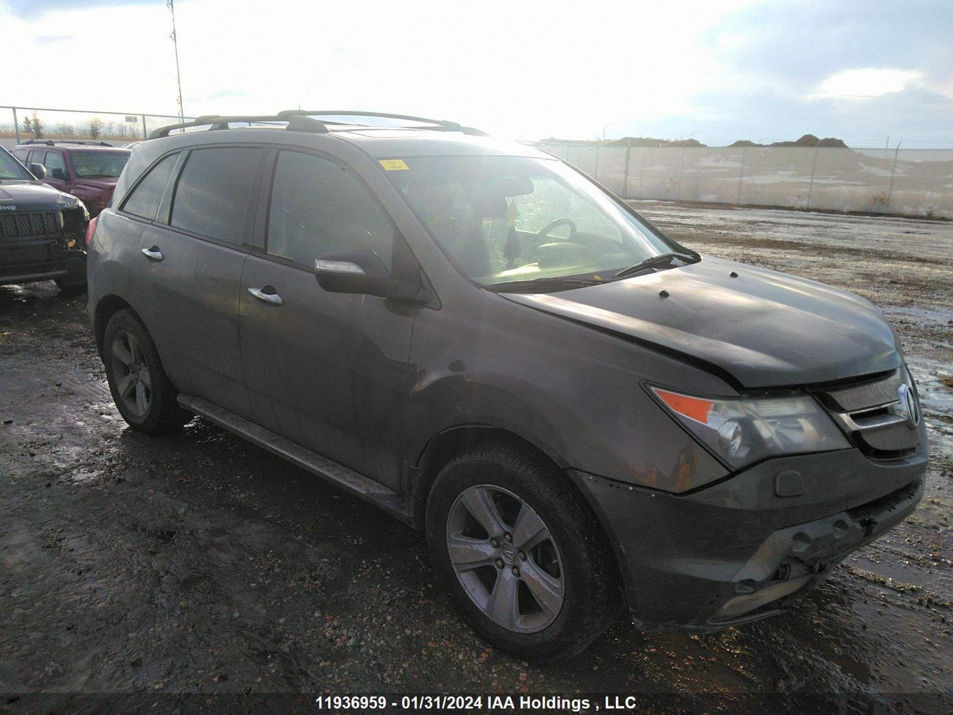 ACURA MDX 2007 2hnyd28537h000223