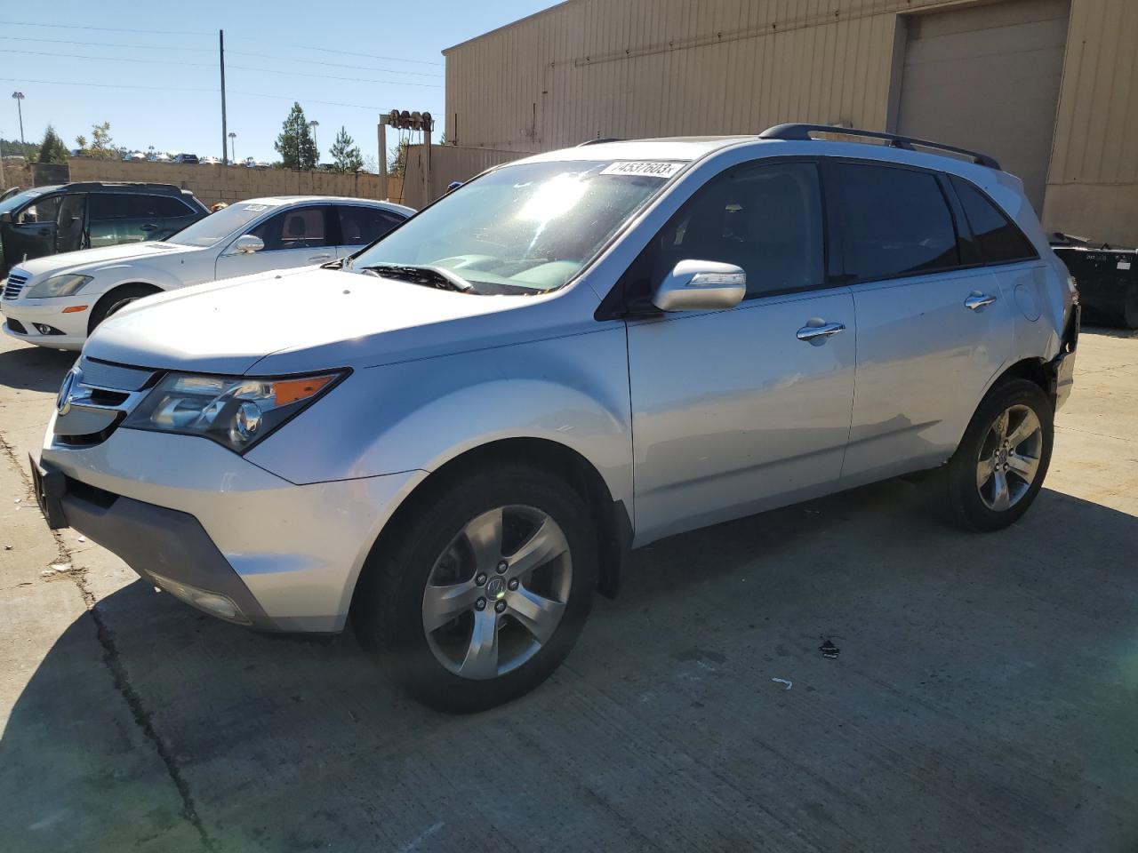 ACURA MDX 2007 2hnyd28537h526061