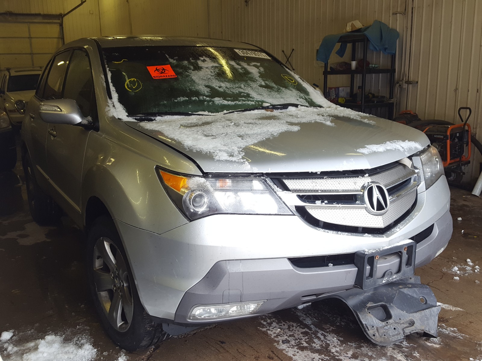 ACURA MDX SPORT 2007 2hnyd28537h528814