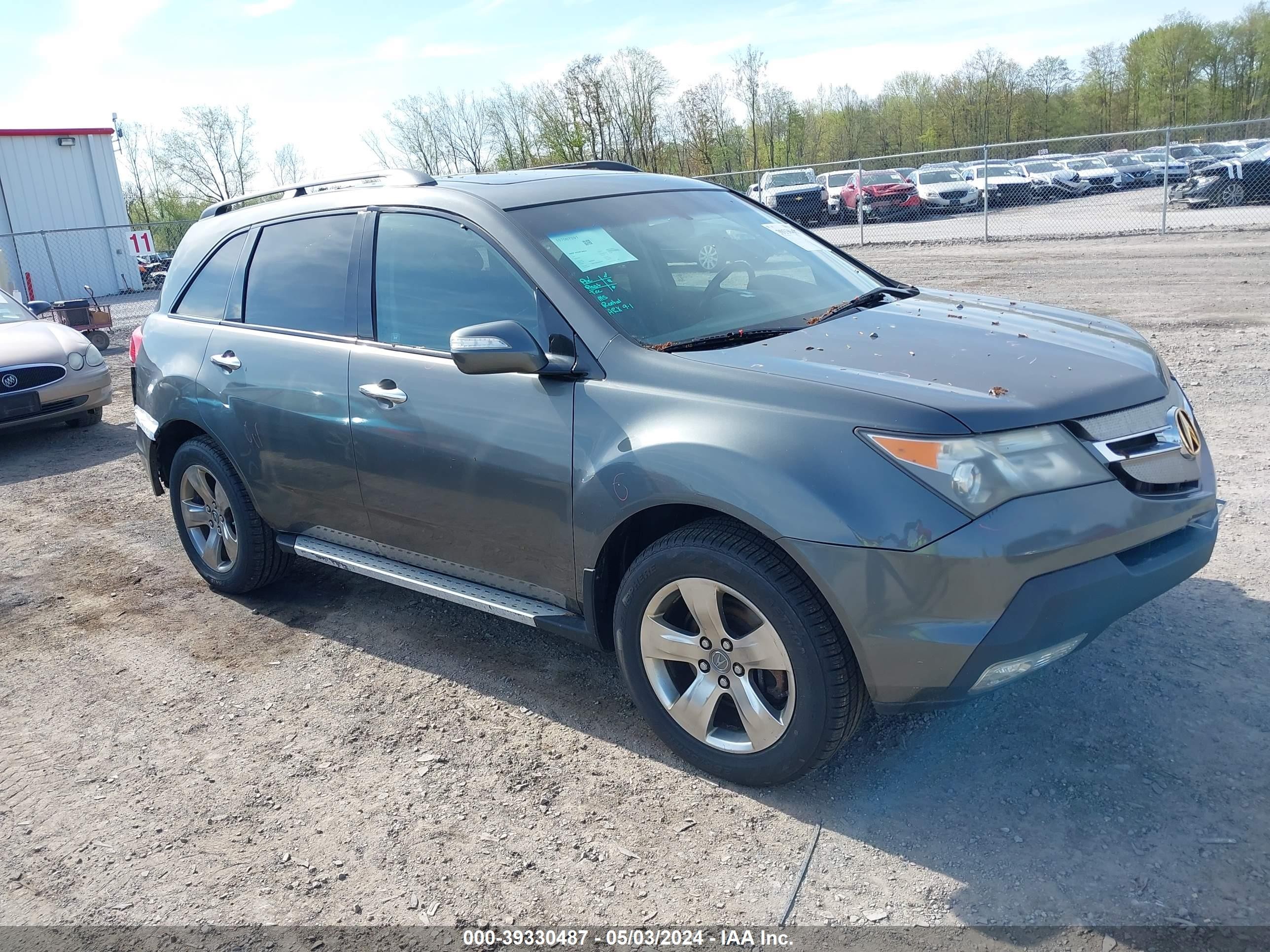 ACURA MDX 2007 2hnyd28597h520006