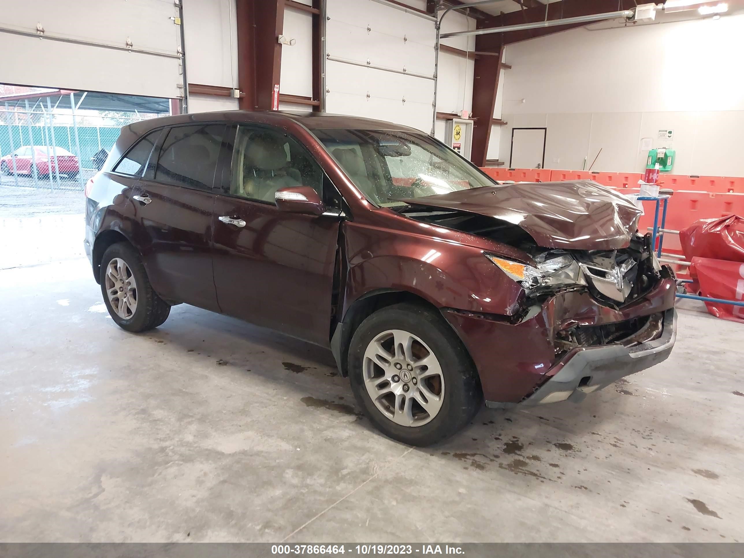 ACURA MDX 2009 2hnyd28609h503882