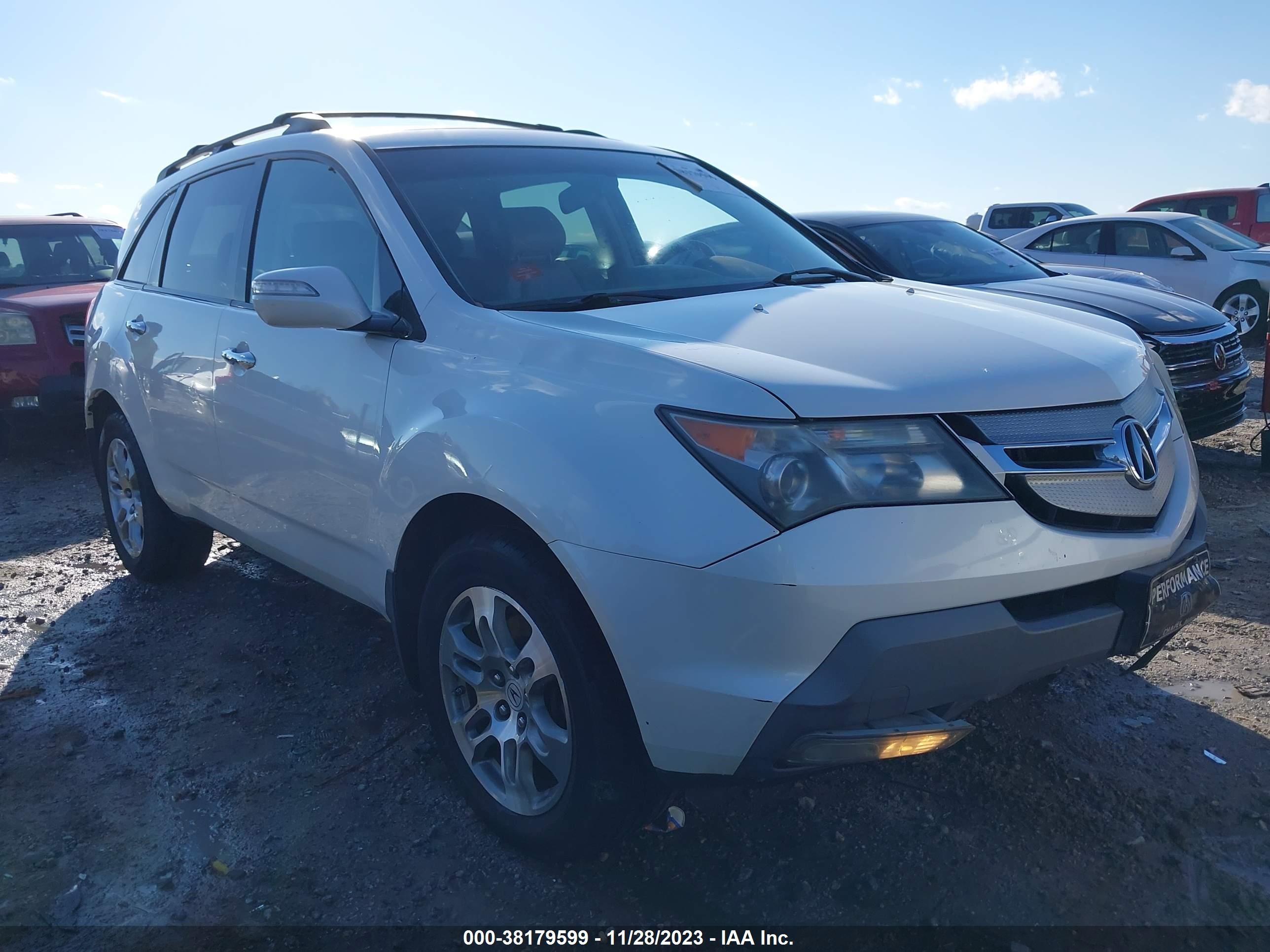 ACURA MDX 2009 2hnyd28609h515711