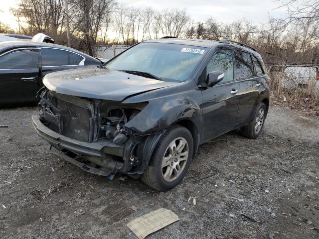 ACURA MDX TECHNO 2009 2hnyd28609h515949