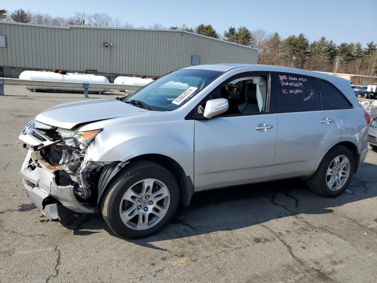 ACURA MDX 2008 2hnyd28618h556279