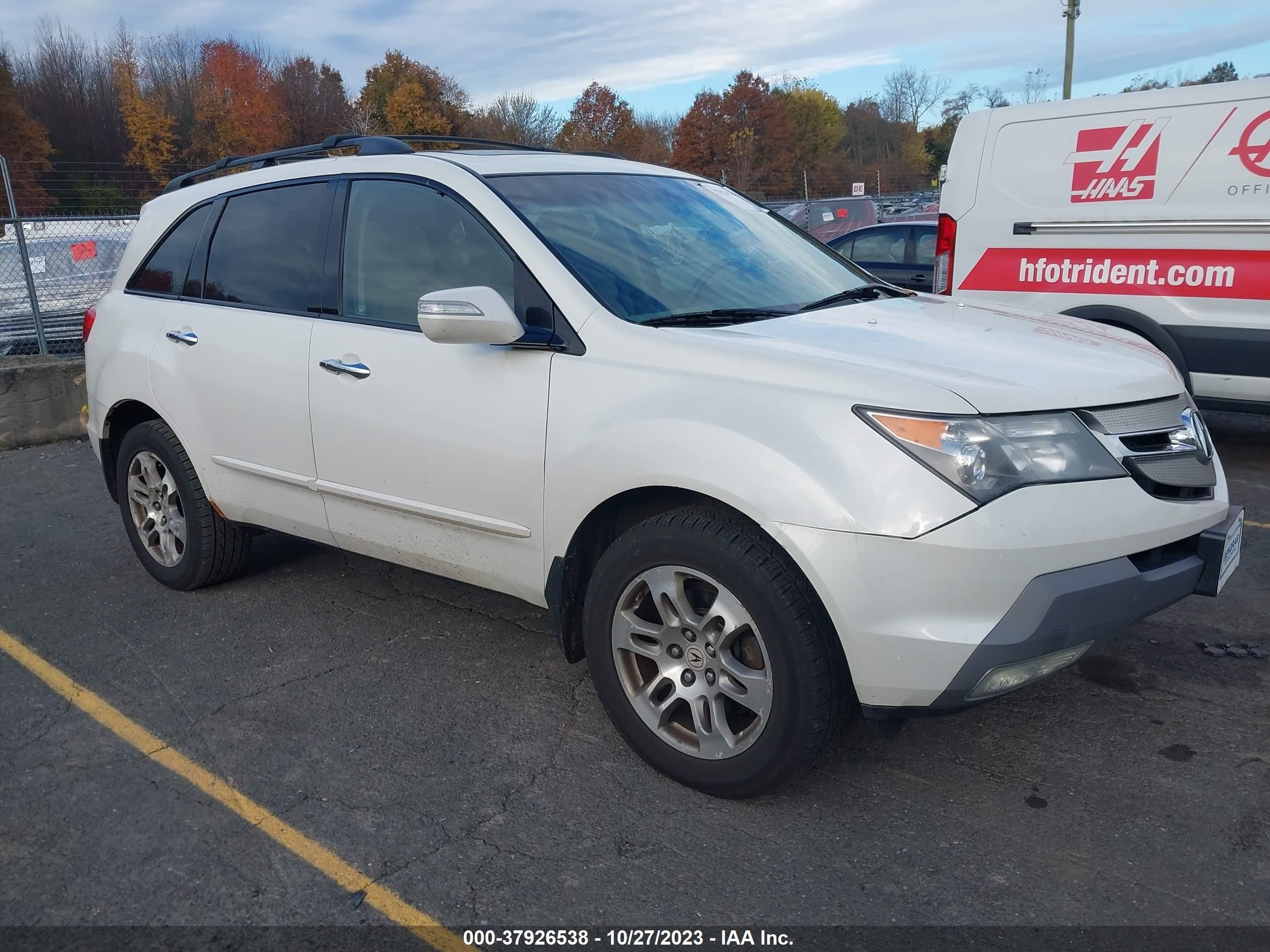 ACURA MDX 2009 2hnyd28619h506435