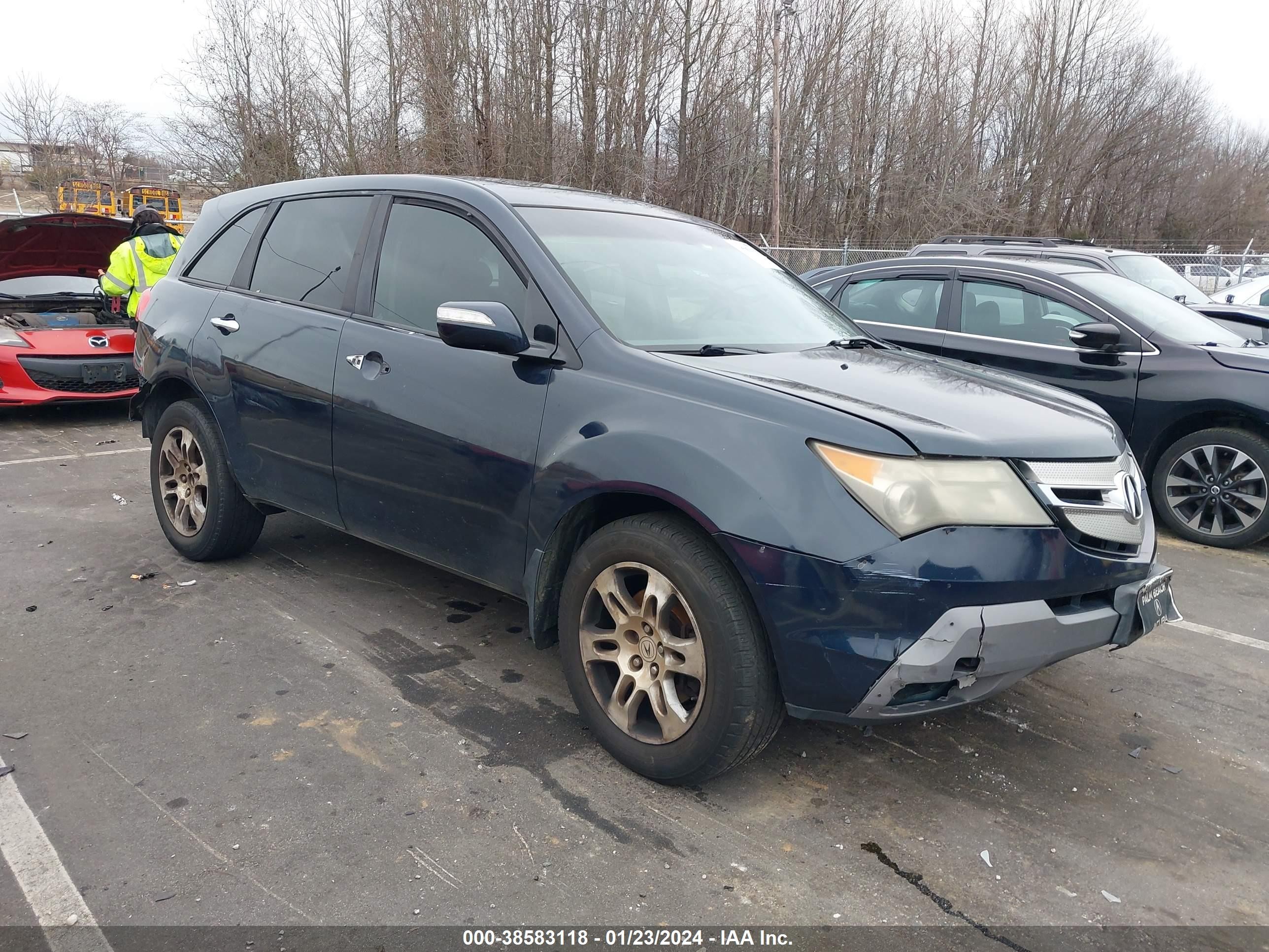 ACURA MDX 2009 2hnyd28619h511697