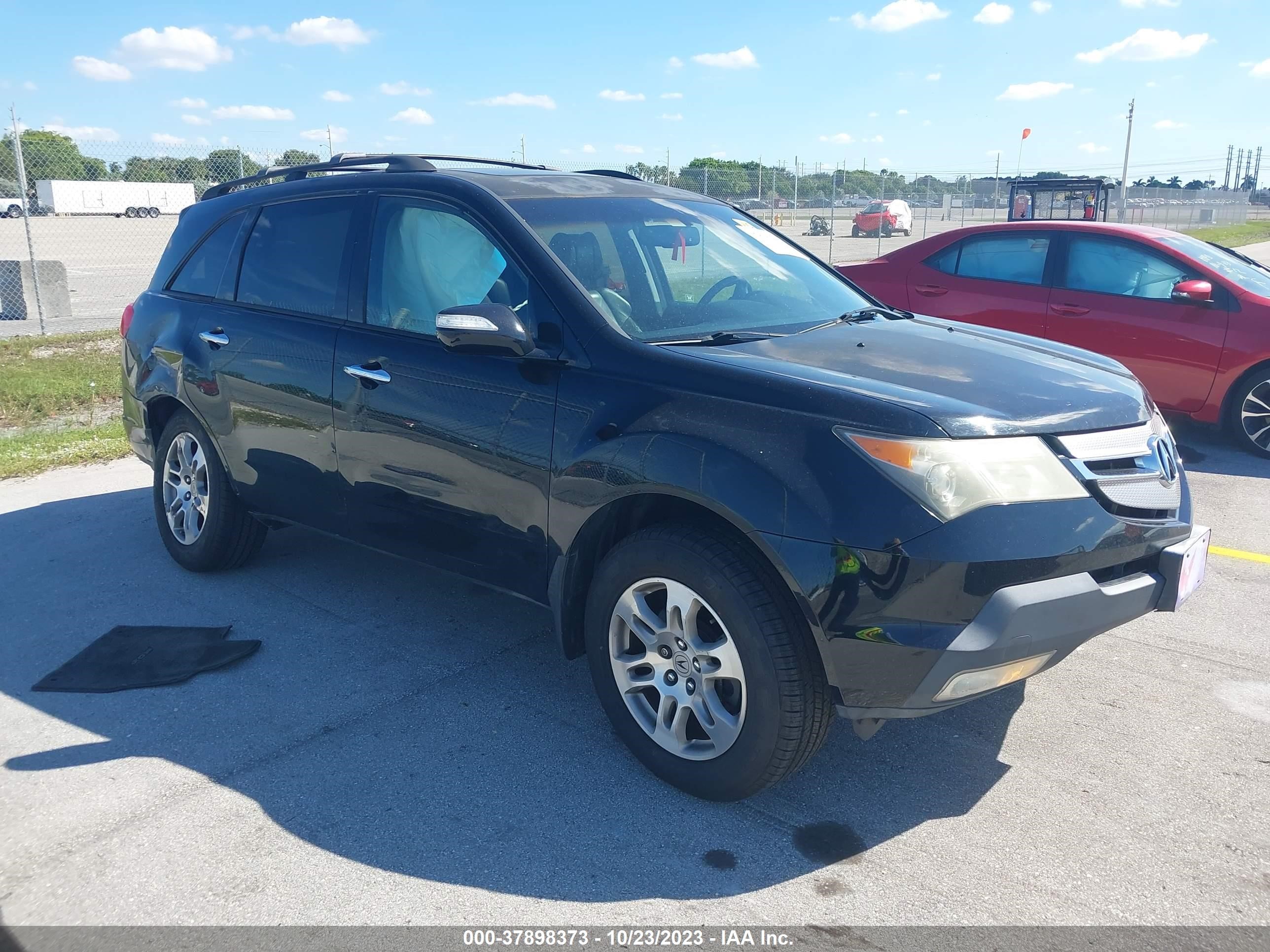 ACURA MDX 2009 2hnyd28619h525261