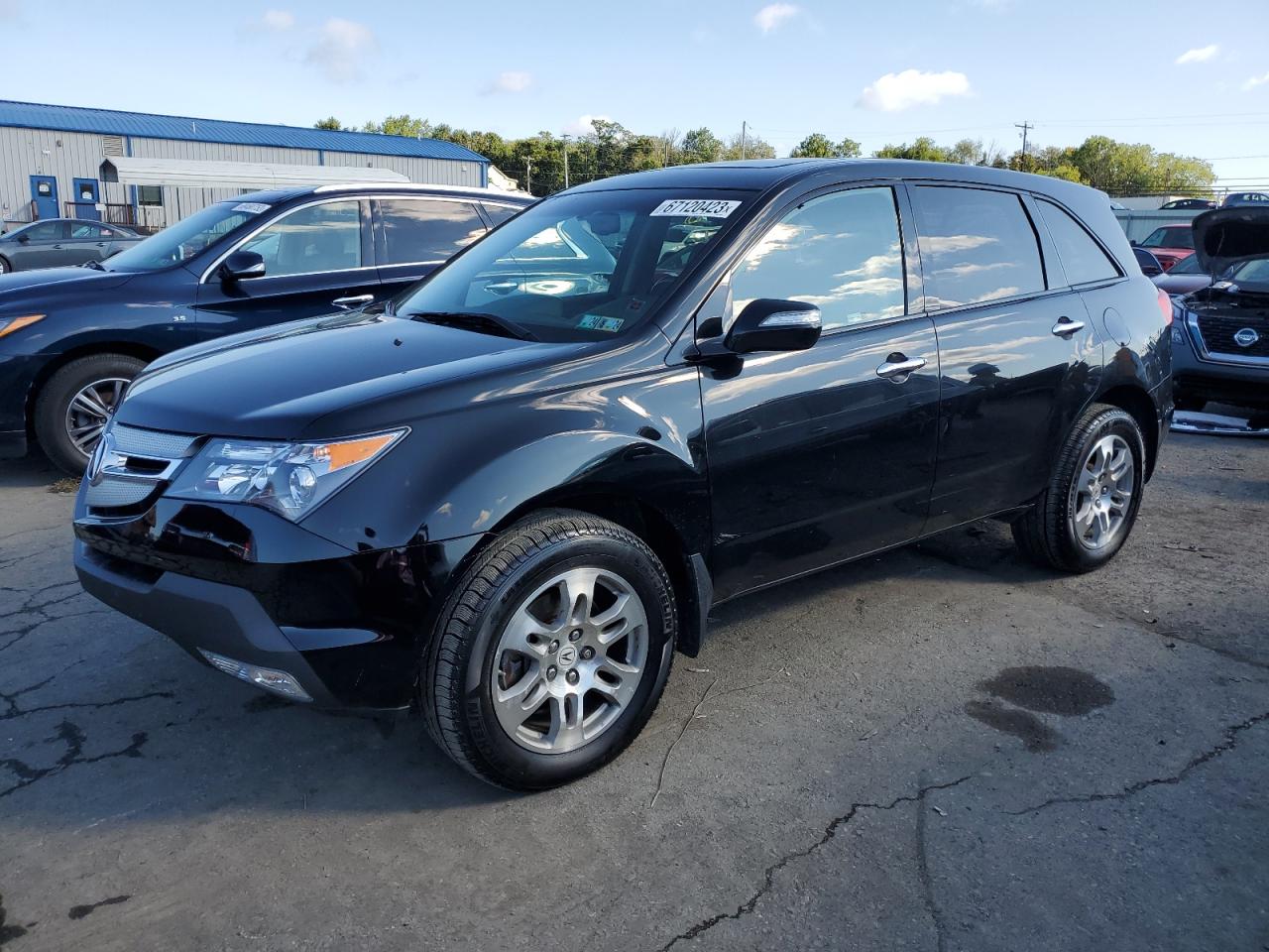 ACURA MDX 2009 2hnyd28629h515984