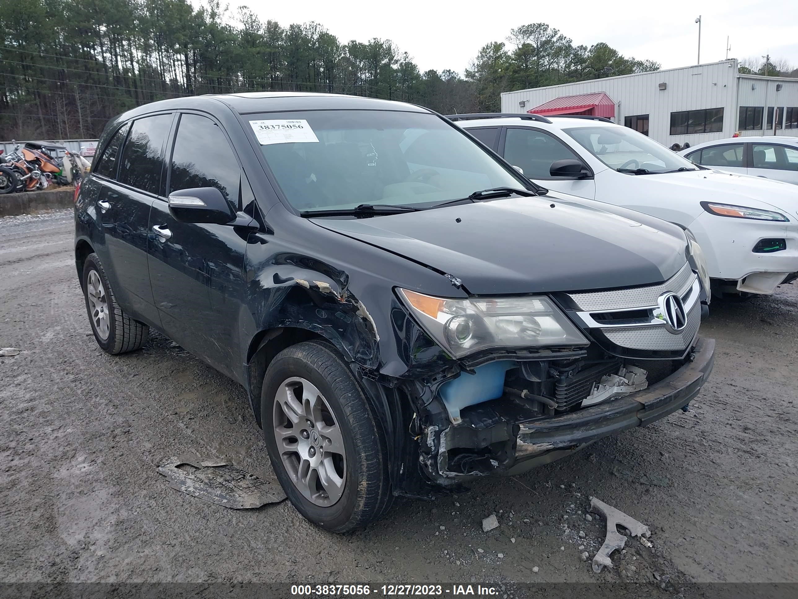 ACURA MDX 2009 2hnyd28629h522787