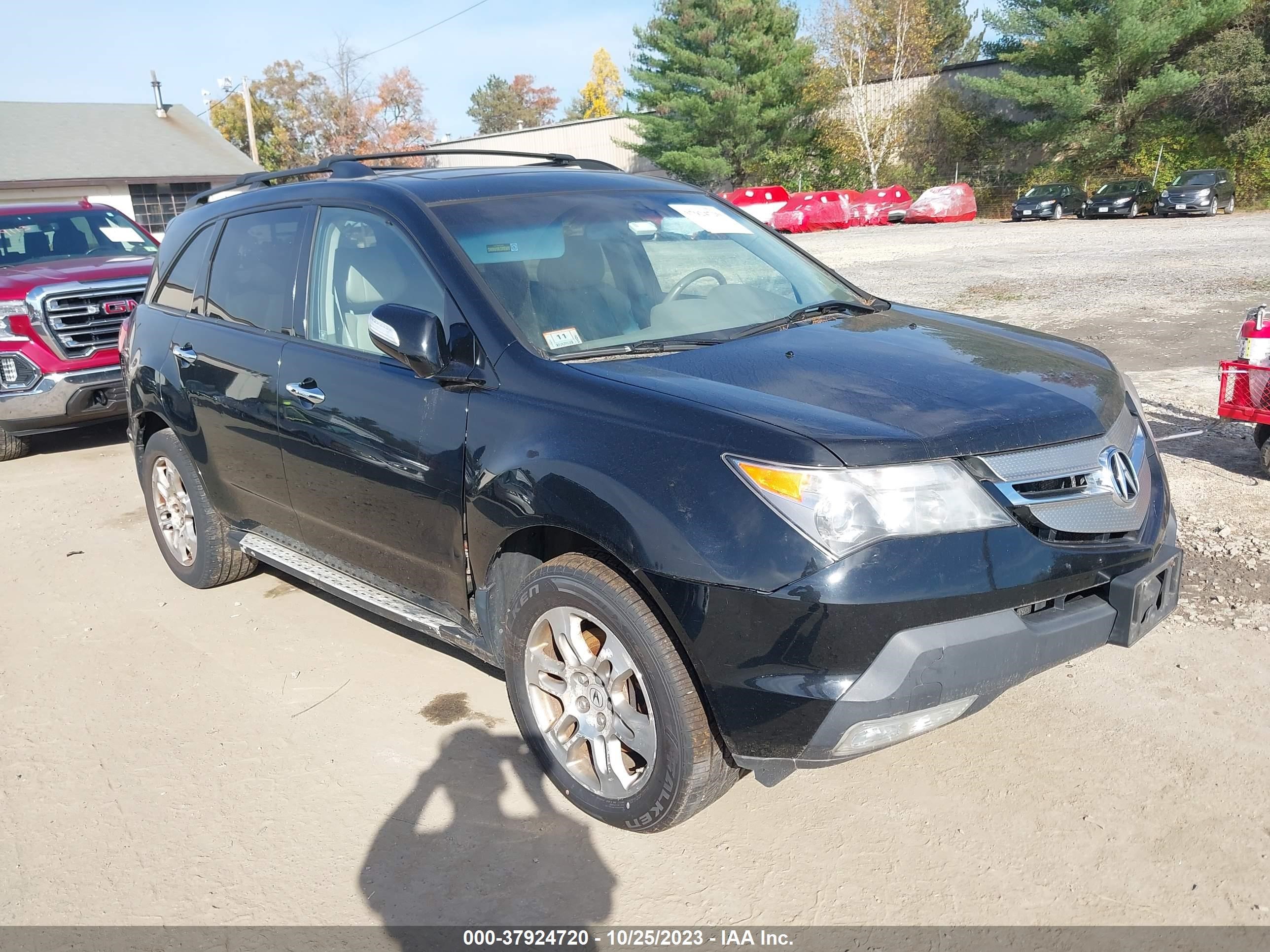 ACURA MDX 2009 2hnyd28629h523146