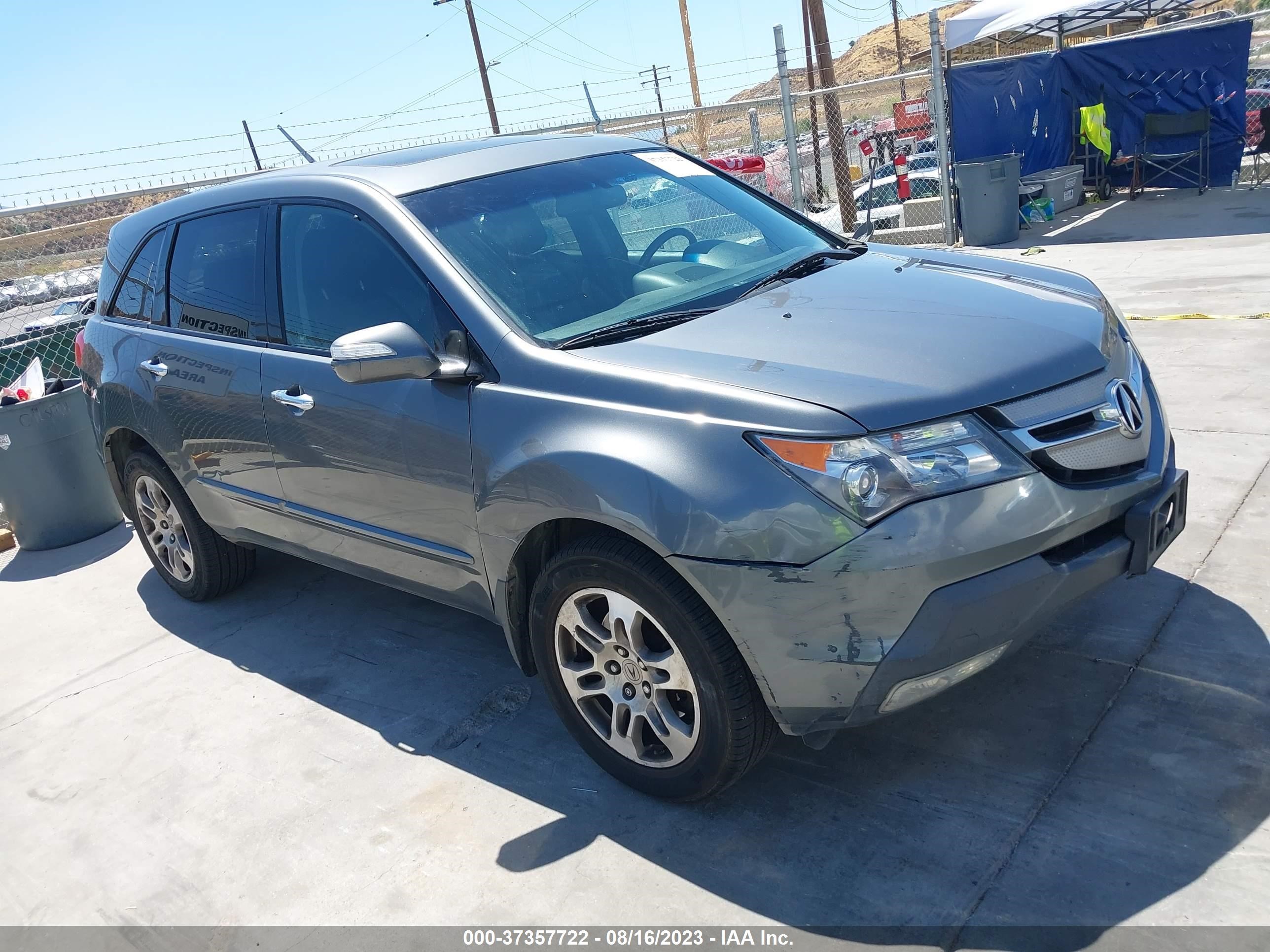 ACURA MDX 2008 2hnyd28638h547017