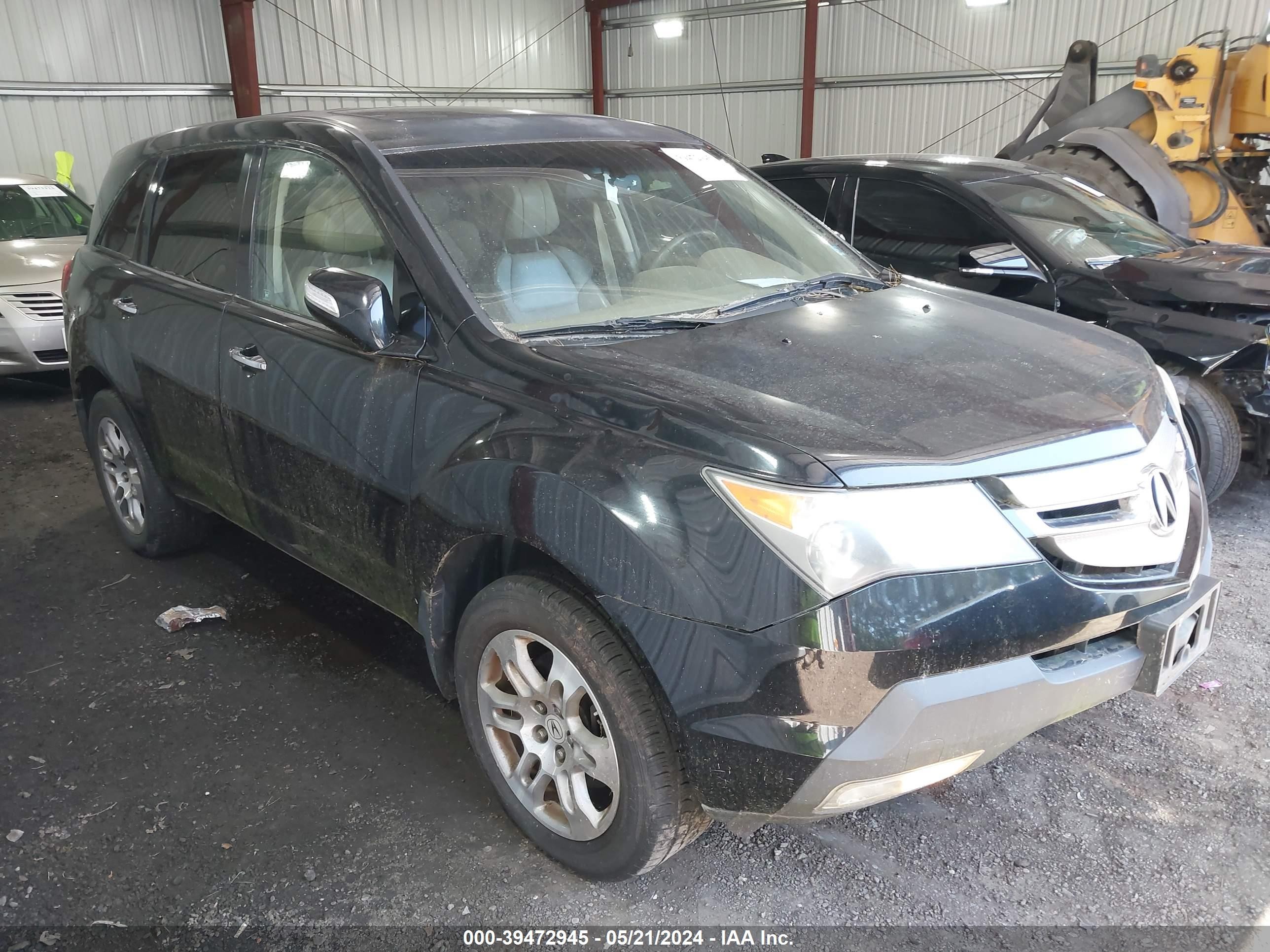 ACURA MDX 2008 2hnyd28638h554582