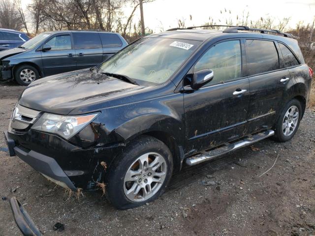 ACURA MDX TECHNO 2008 2hnyd28638h557384