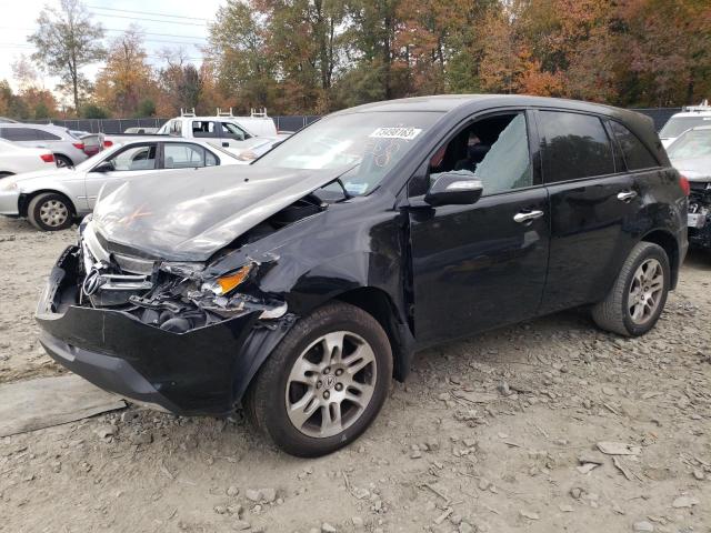 ACURA MDX 2009 2hnyd28639h519185