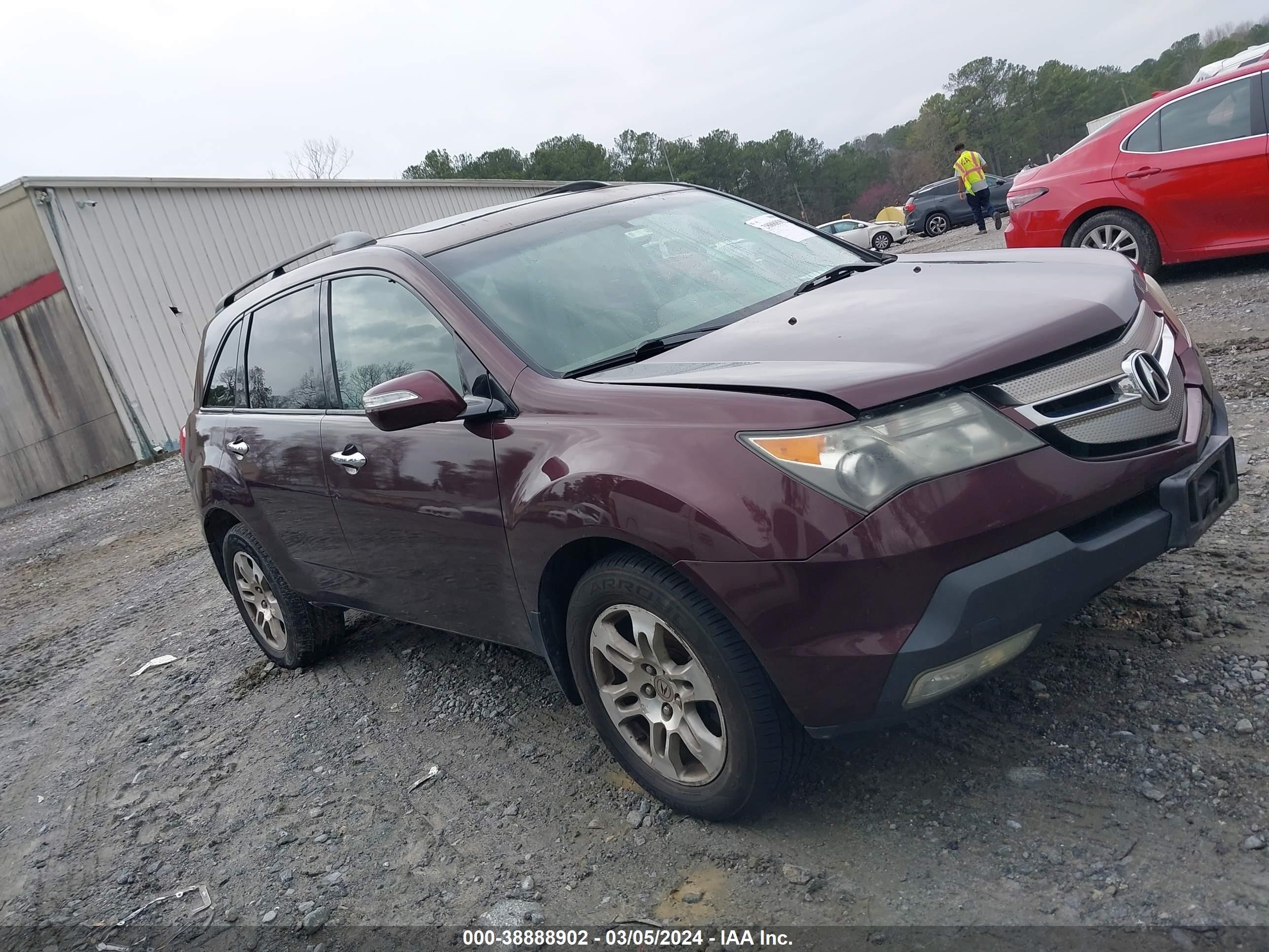 ACURA MDX 2009 2hnyd28639h519364