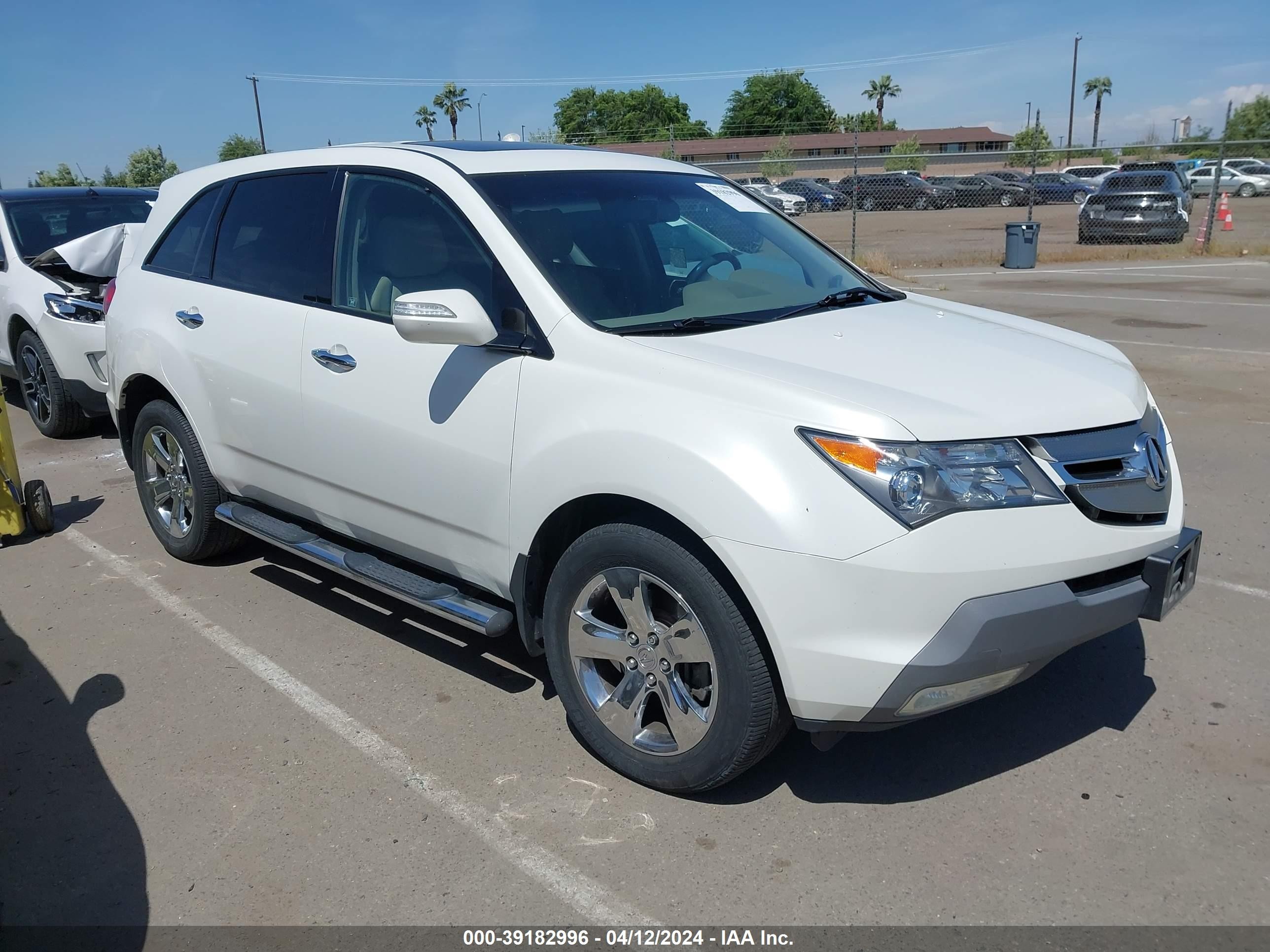 ACURA MDX 2009 2hnyd28639h520613