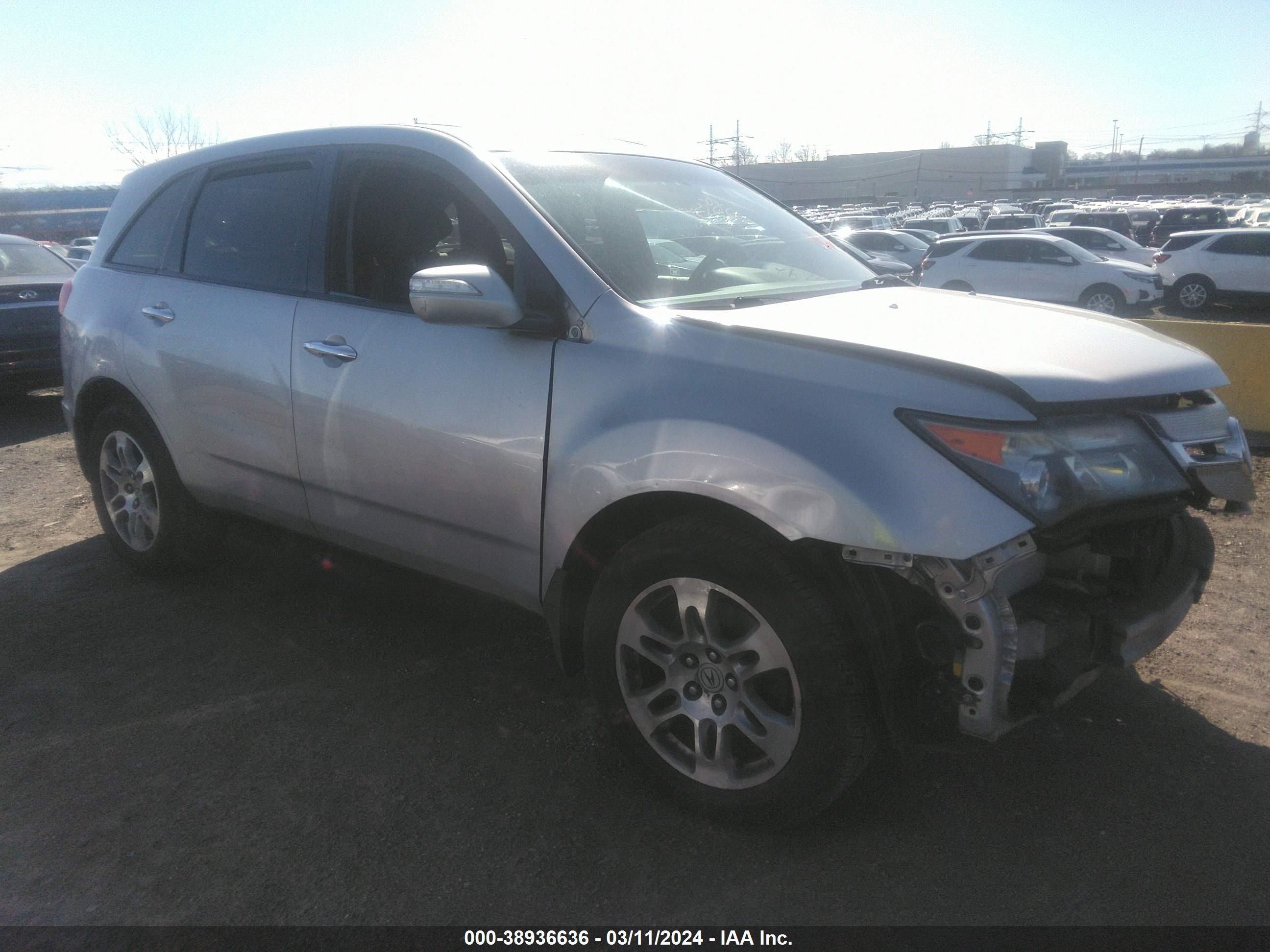 ACURA MDX 2009 2hnyd28649h503593