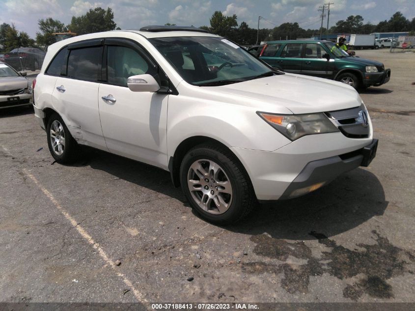 ACURA MDX 2009 2hnyd28649h506722