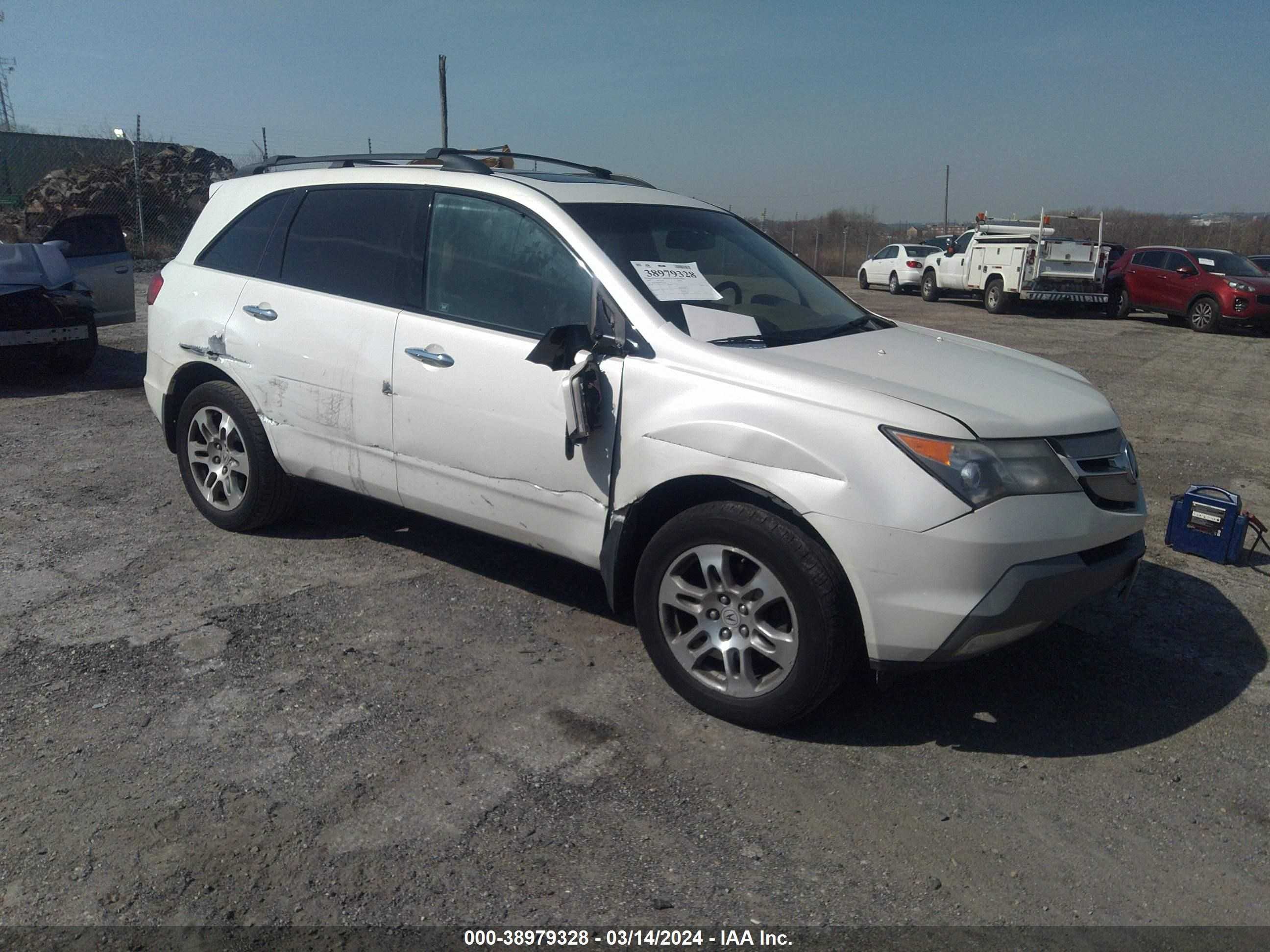 ACURA MDX 2009 2hnyd28649h513220