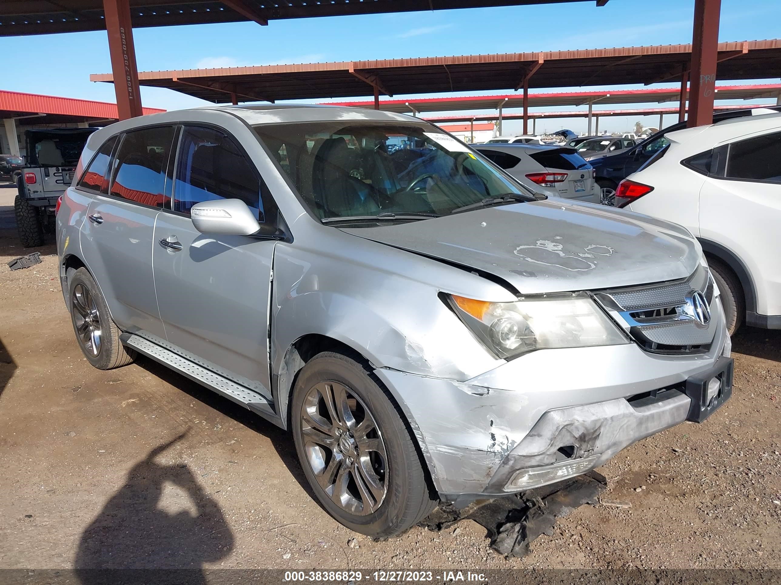 ACURA MDX 2009 2hnyd28649h518871