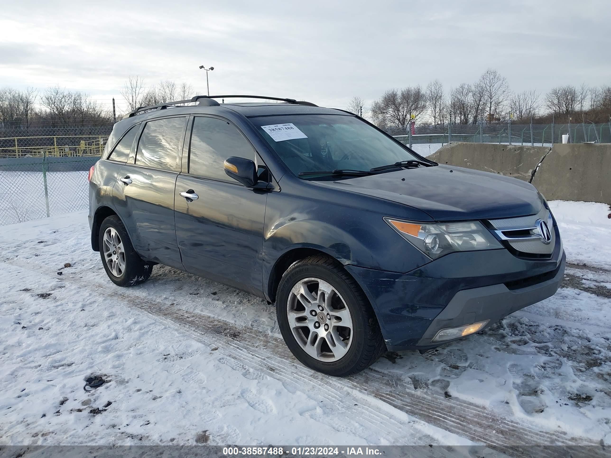 ACURA MDX 2009 2hnyd28649h519390