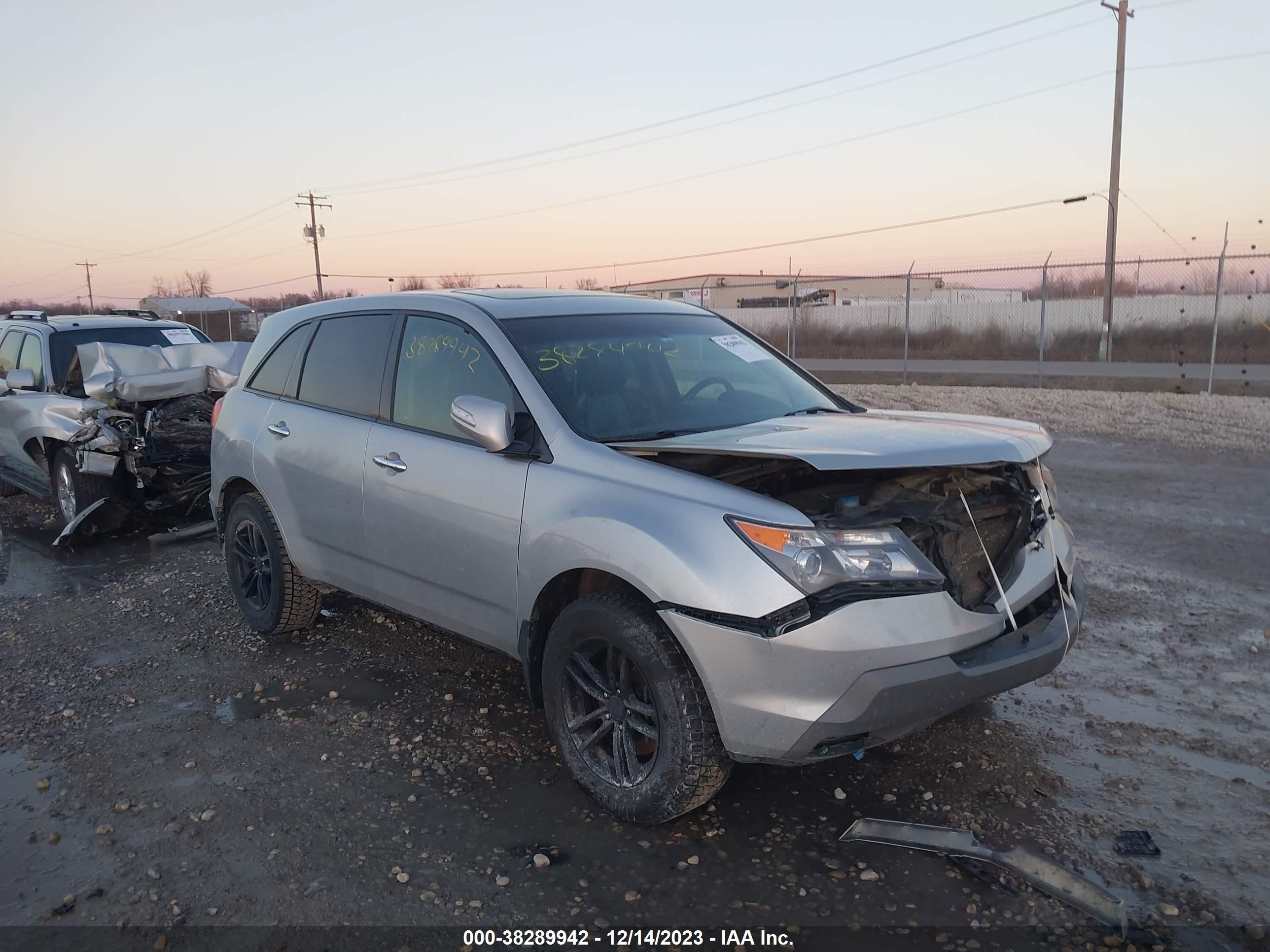 ACURA MDX 2009 2hnyd28649h526193