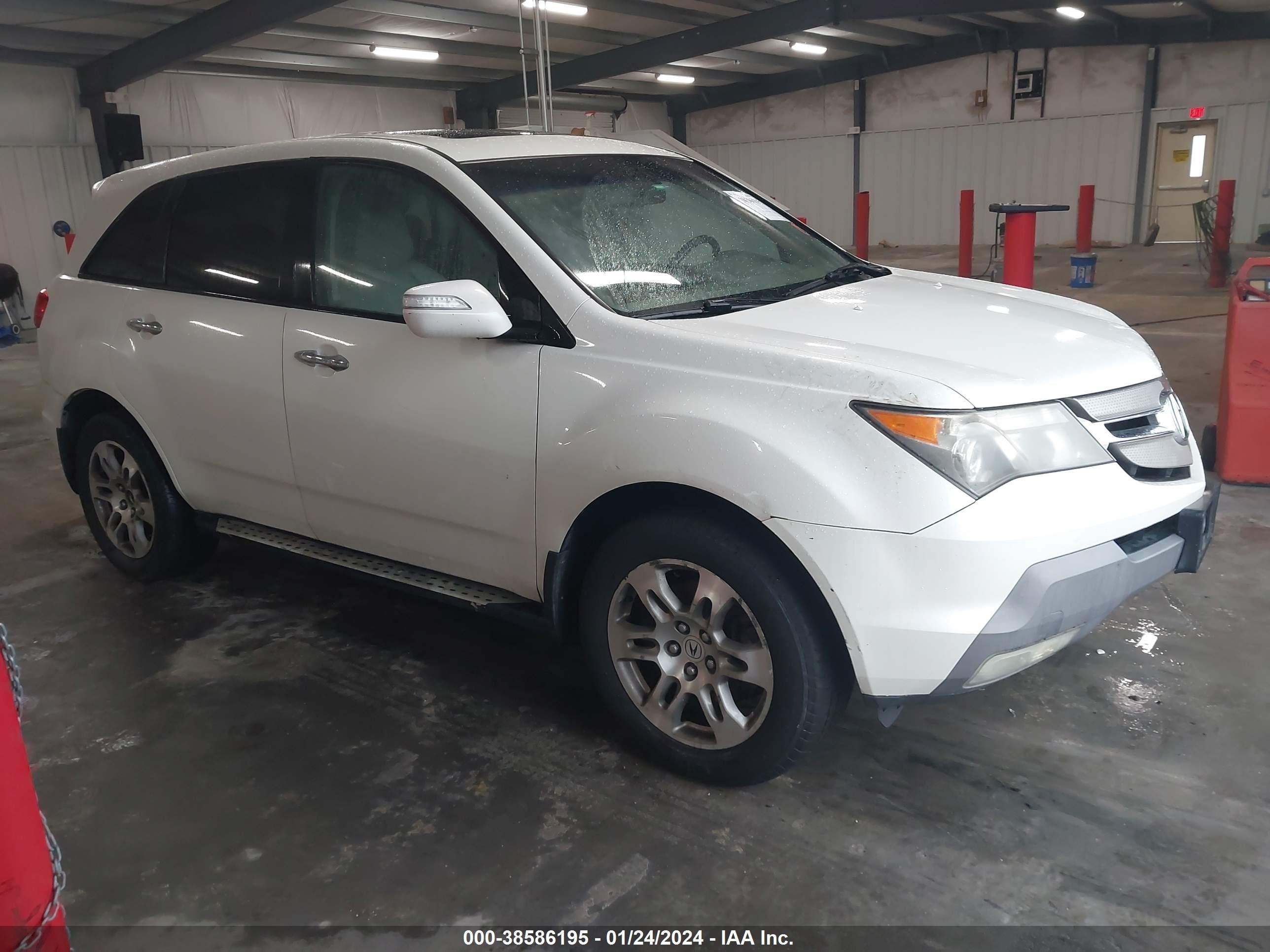 ACURA MDX 2008 2hnyd28658h553269