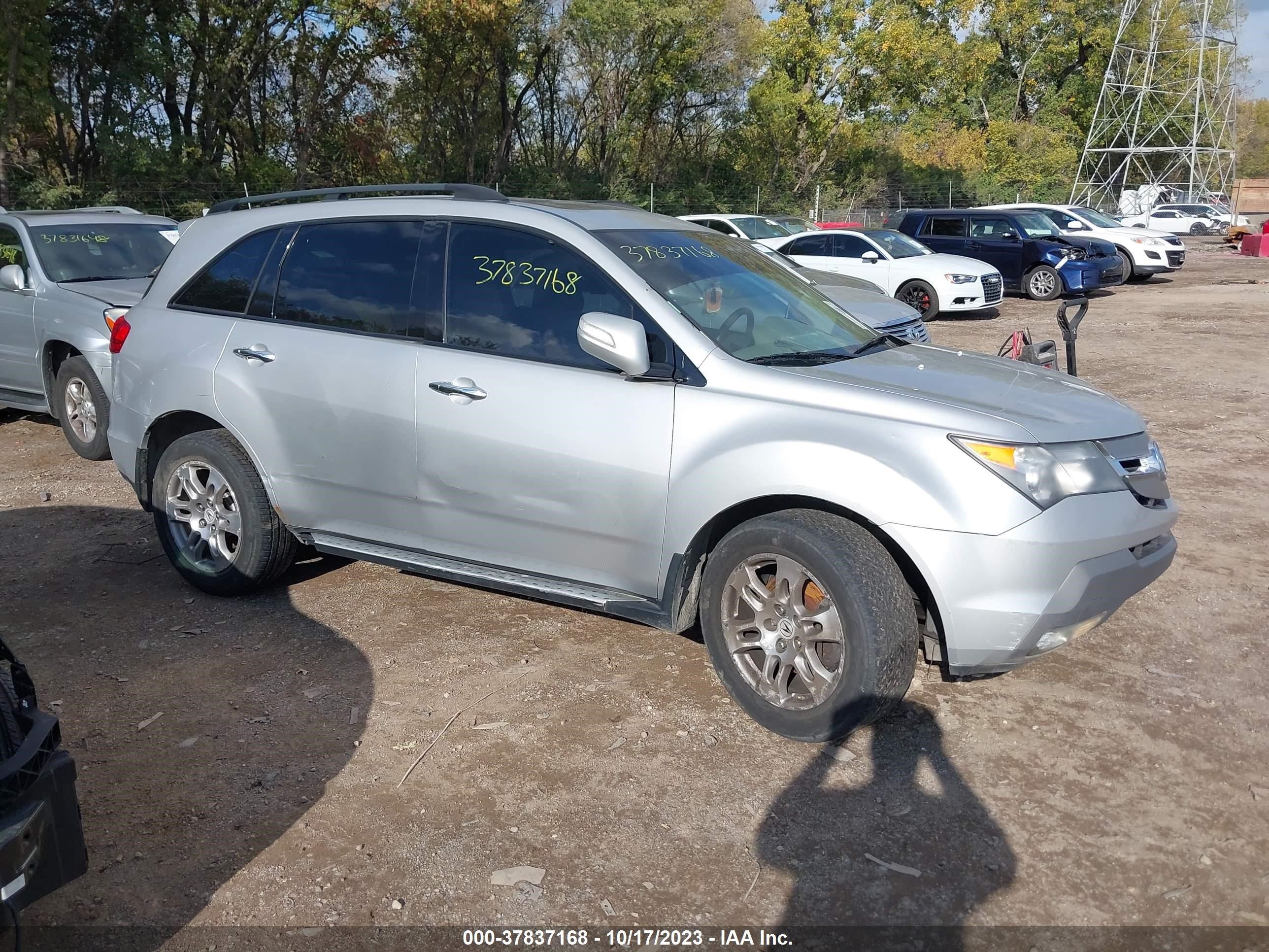 ACURA MDX 2009 2hnyd28659h529443