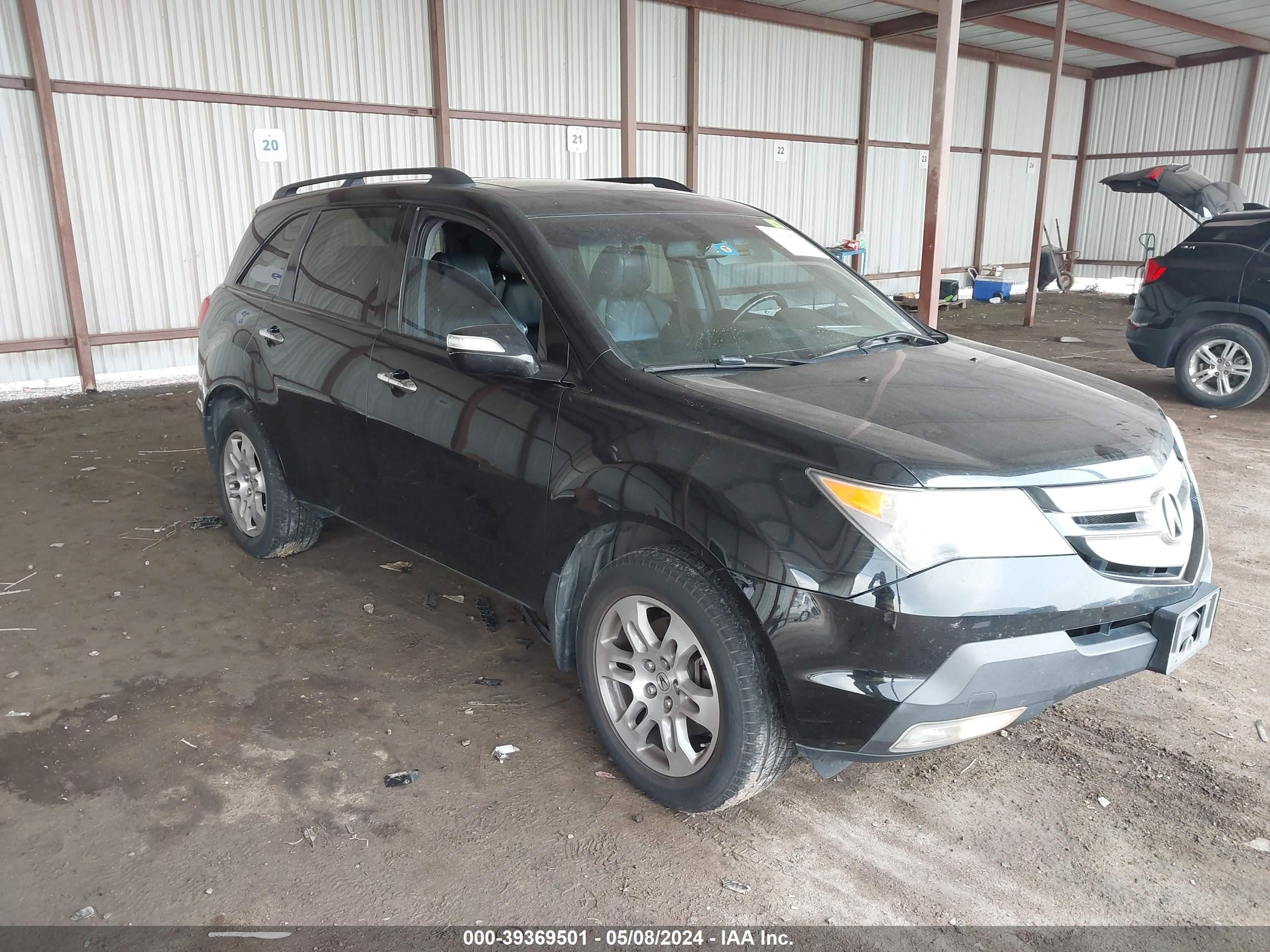 ACURA MDX 2008 2hnyd28668h540210